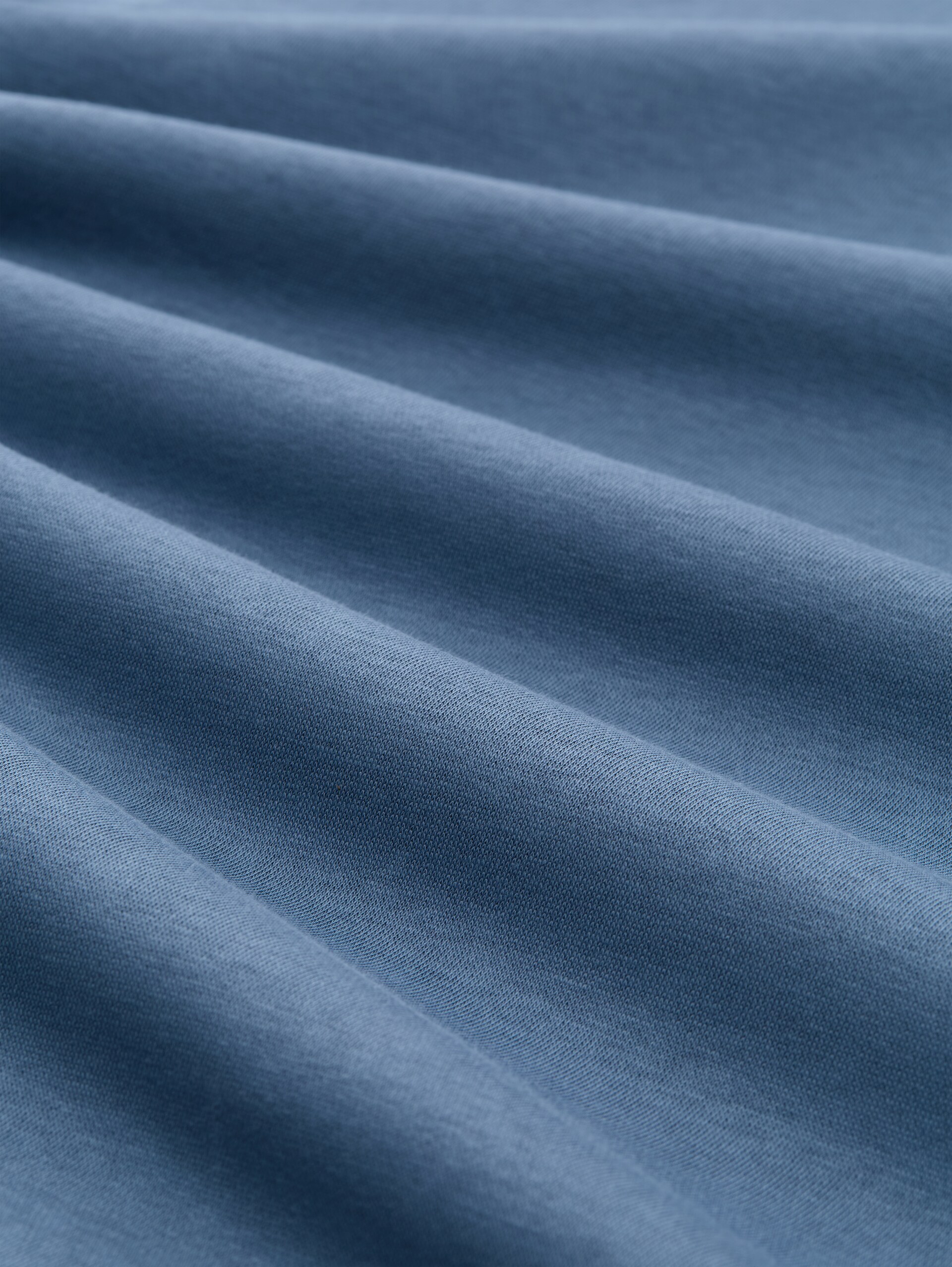 Basic Jogginghose - dusty denim blue - Material-Ansicht