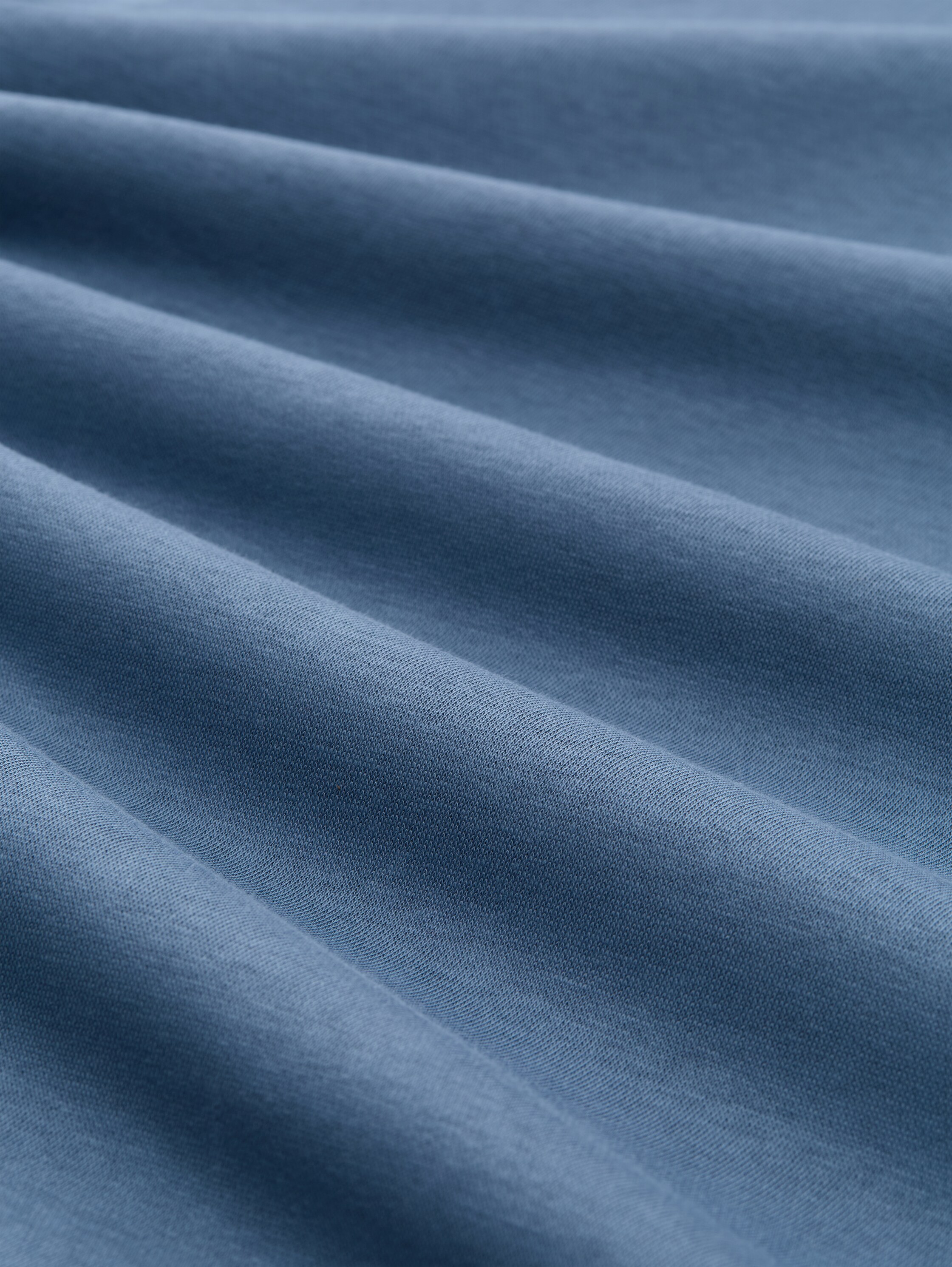 Basic Jogginghose - dusty denim blue - Material-Ansicht