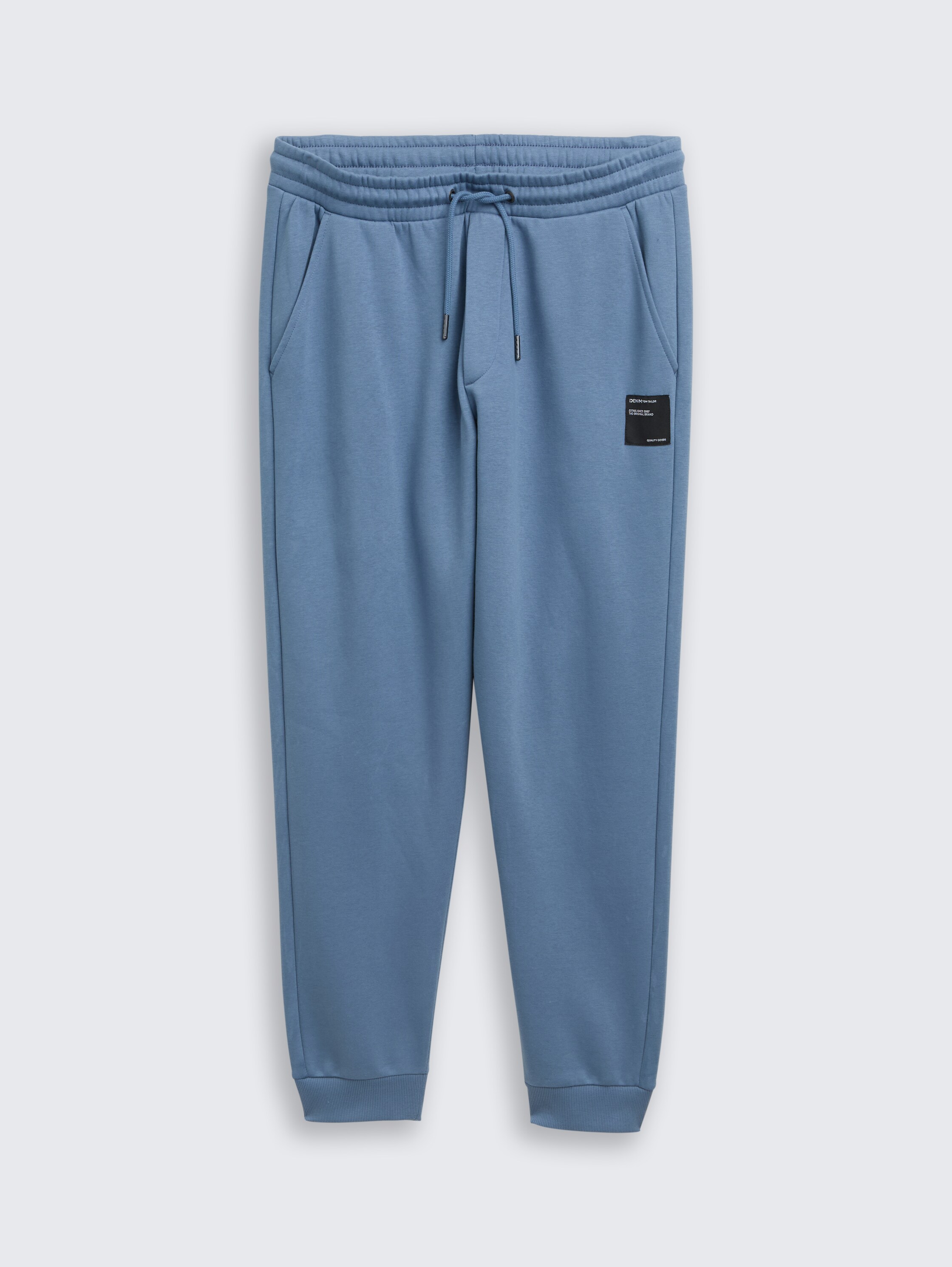 Basic Jogginghose - dusty denim blue - Vorder-Produkt-Ansicht