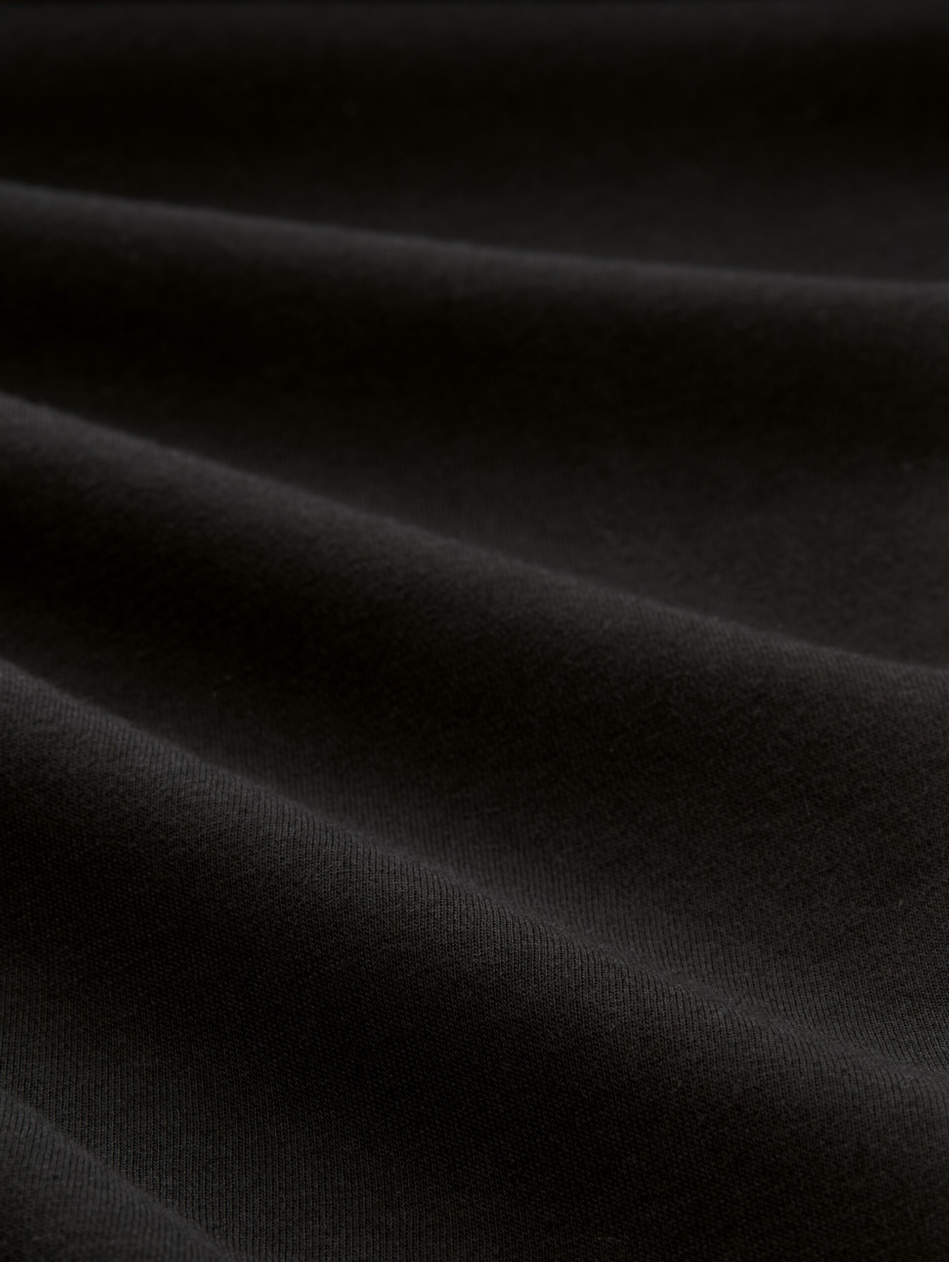 Basic Jogginghose - Black - Material-Ansicht