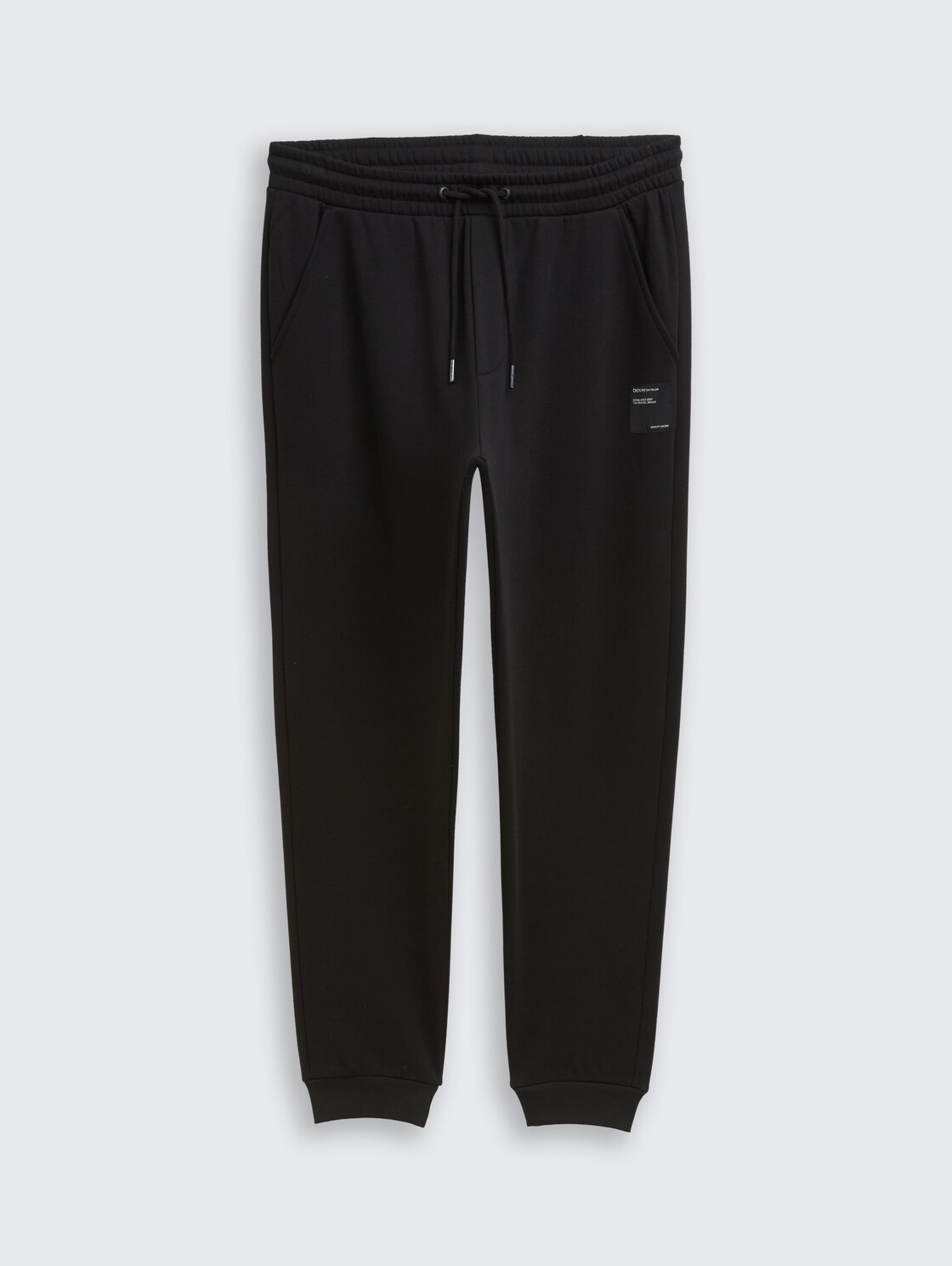 Basic Jogginghose - Black - Vorder-Produkt-Ansicht