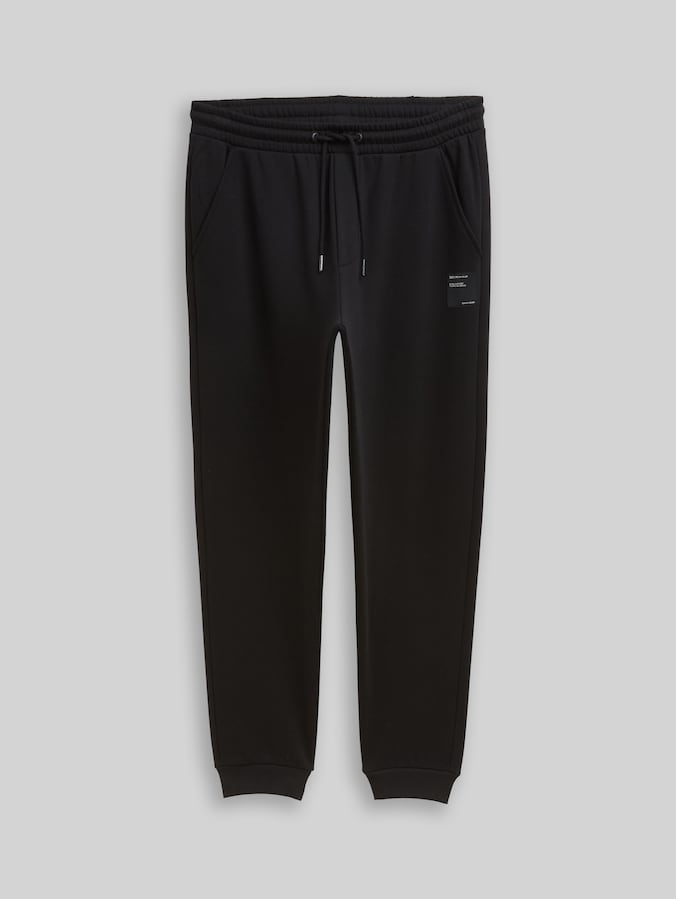 Basic Jogging Trousers by Denim Male, Black