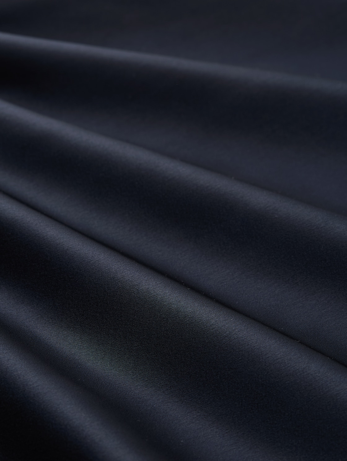 Loose Fit Langarmshirt im Material-Mix - sky captain blue - Material-Ansicht