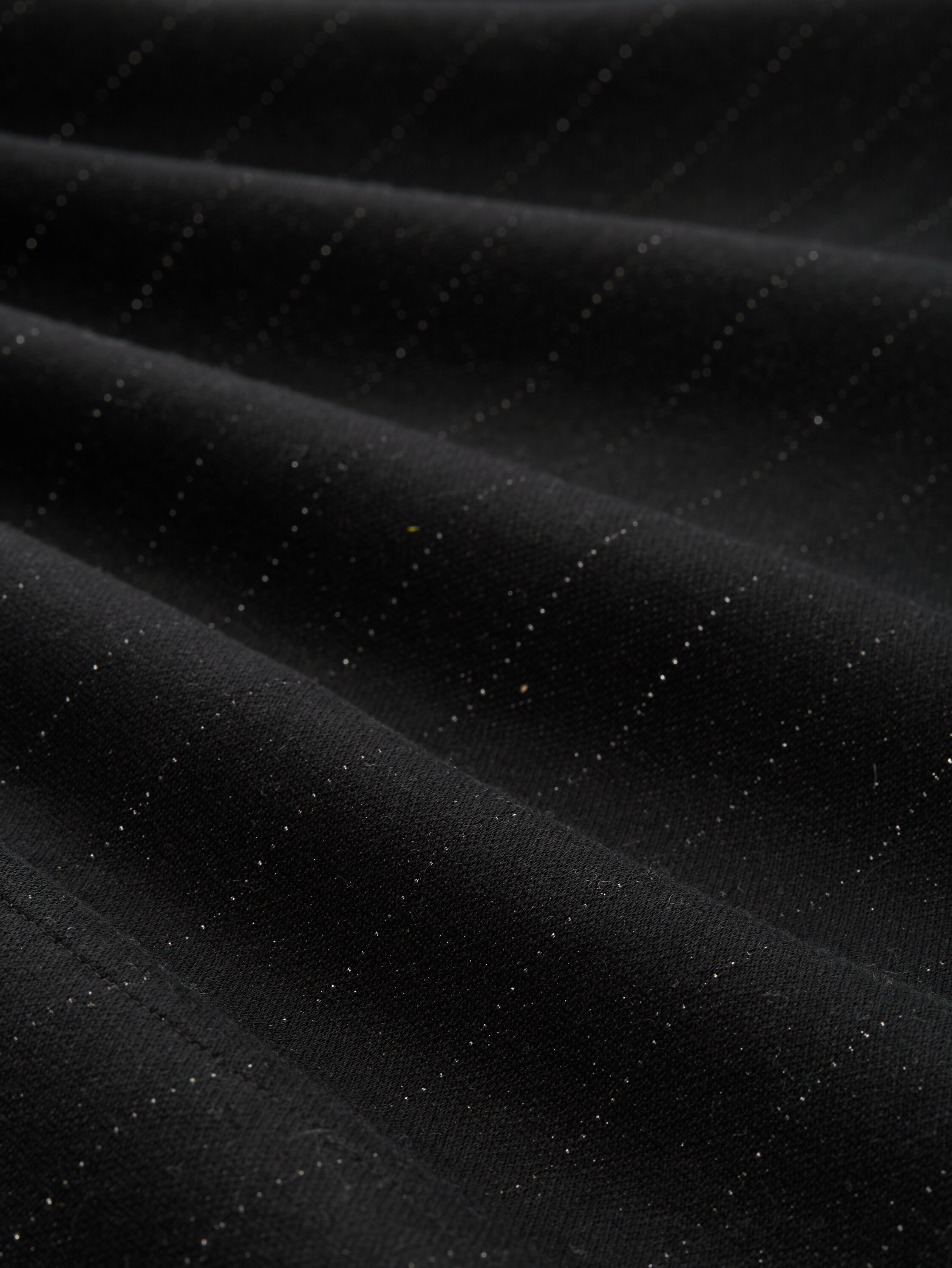 Long-sleeved shirt with glitter effect - pinstripe_with_lurex - 