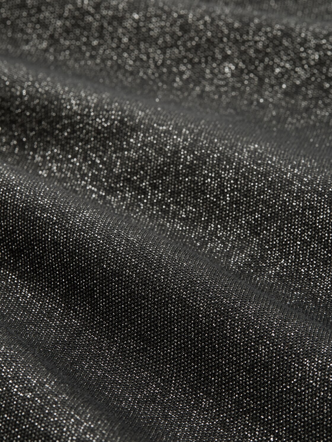 Langarmshirt mit Glitzer-Effekt - glitter fabric - Material-Ansicht
