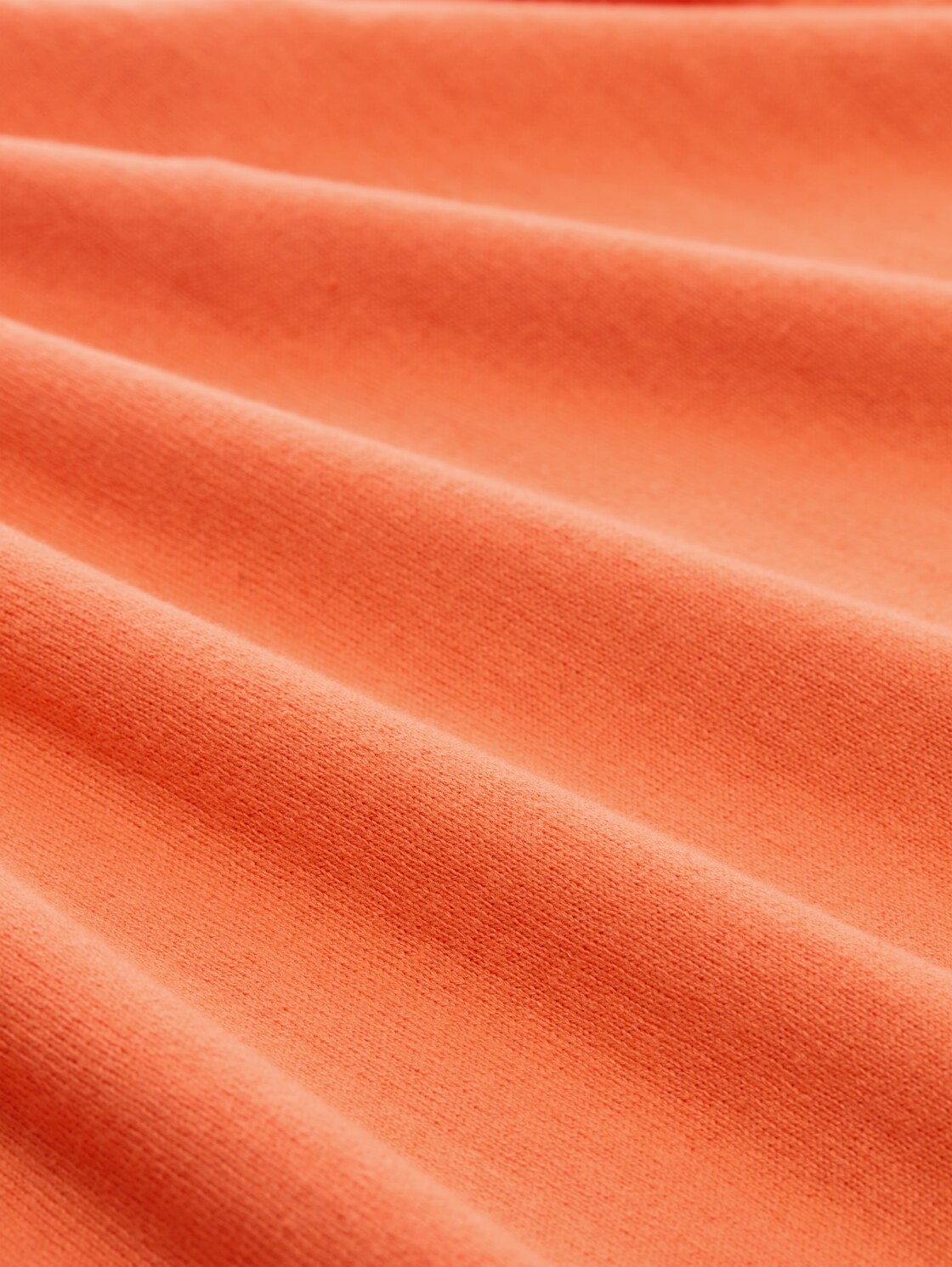 Basic Strickpullover aus Baumwolle - pale red - Material-Ansicht