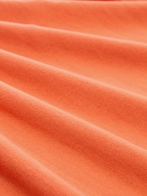 Pull en maille basique en coton - pale red - Vue de la matière
