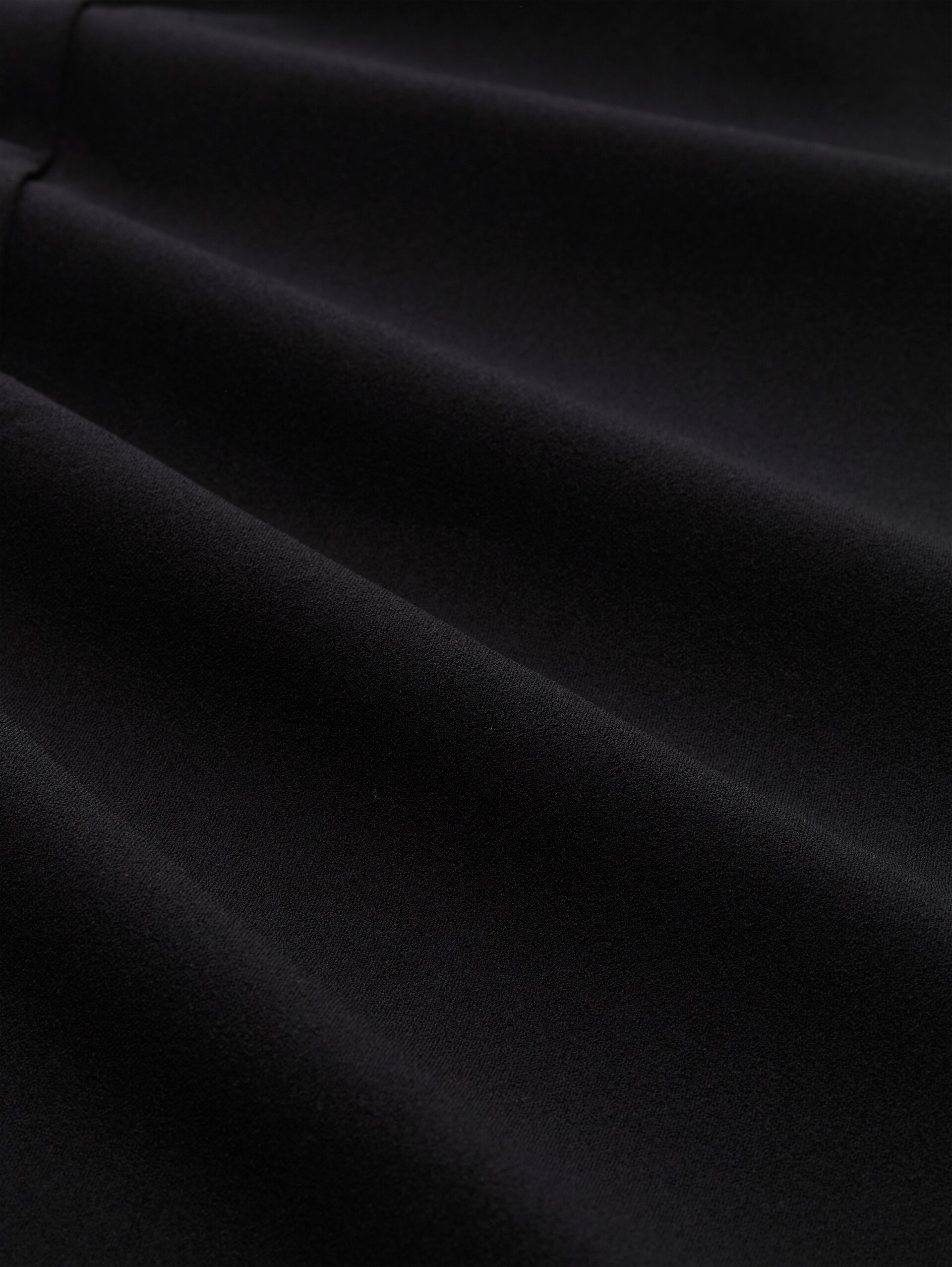 Jumpsuit with a tie belt - deep black - Material view