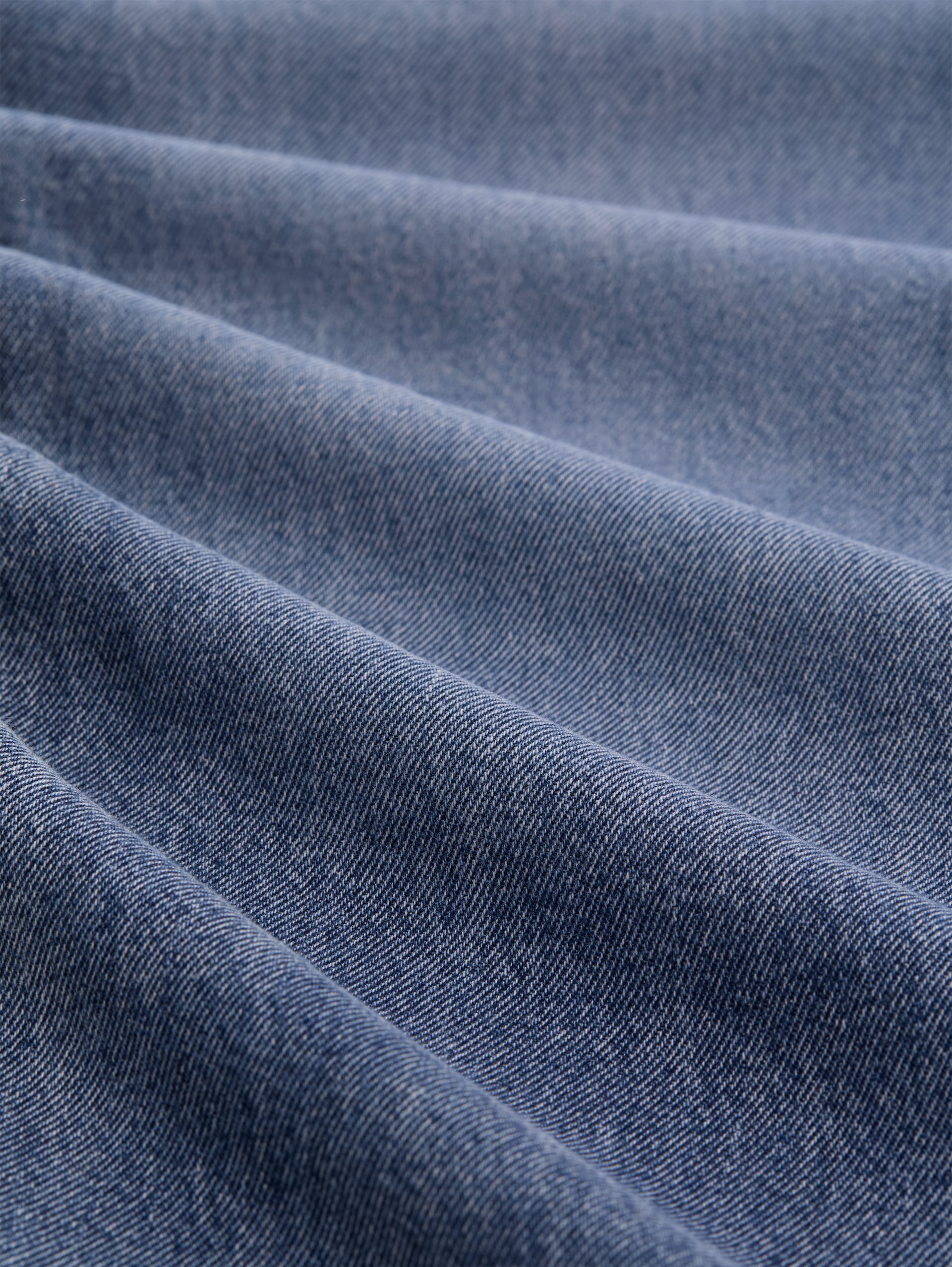 TTELIN STRAIGHT Jeans - Tinted Blue Denim - Material-Ansicht