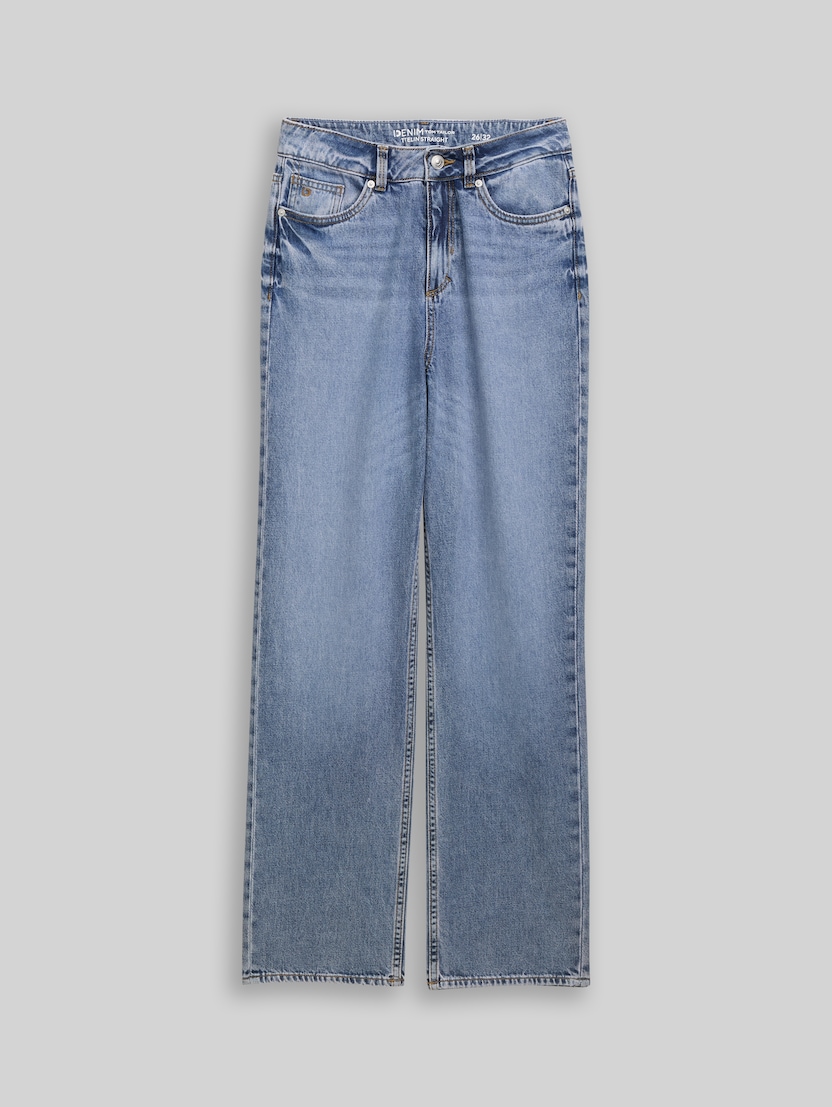 TTELIN STRAIGHT Jeans von Denim Female, Tinted Blue Denim