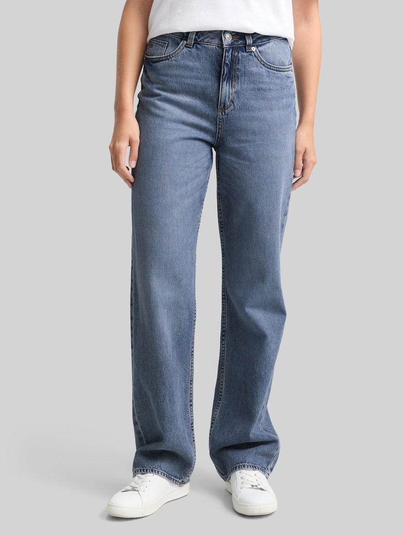 TTELIN STRAIGHT Jeans von Denim Female, Tinted Blue Denim