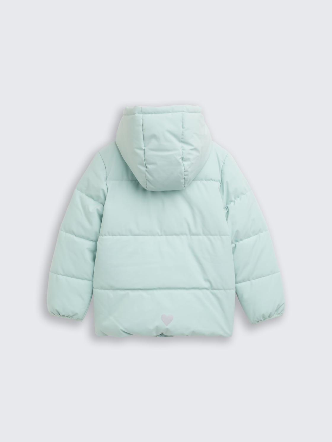 Puffer-Jacke mit Kapuze - blue haze