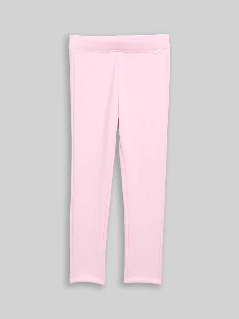 Basic Leggings mit weichem Innenfutter von Mini Girls, Peachskin