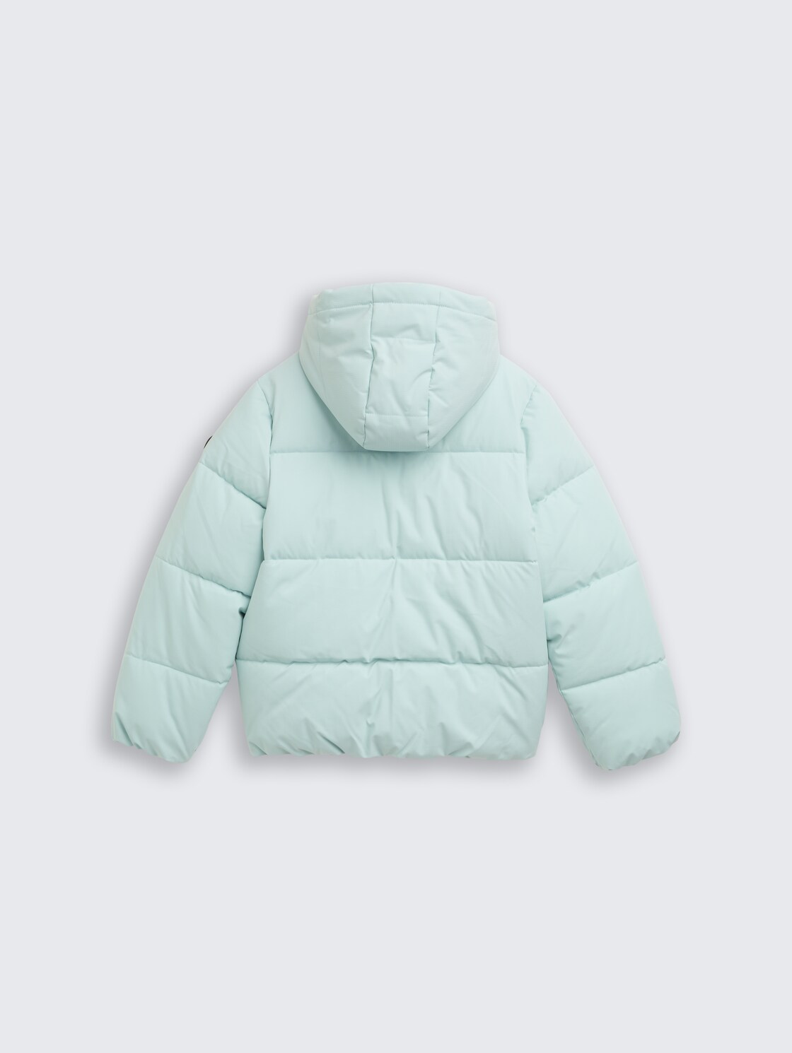 Puffer-Jacke mit Kapuze - blue haze