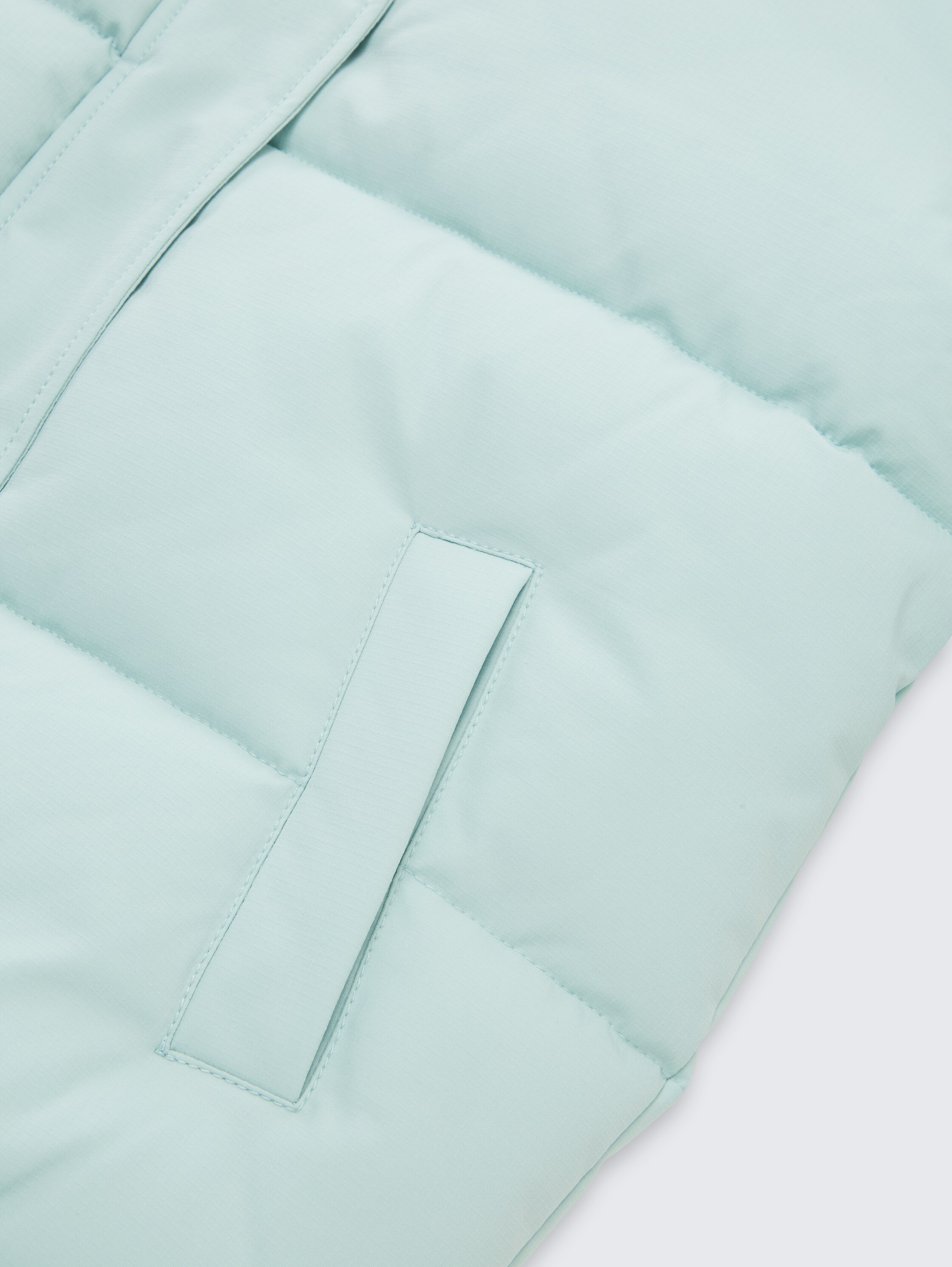 Puffer-Jacke mit Kapuze - blue_haze - 