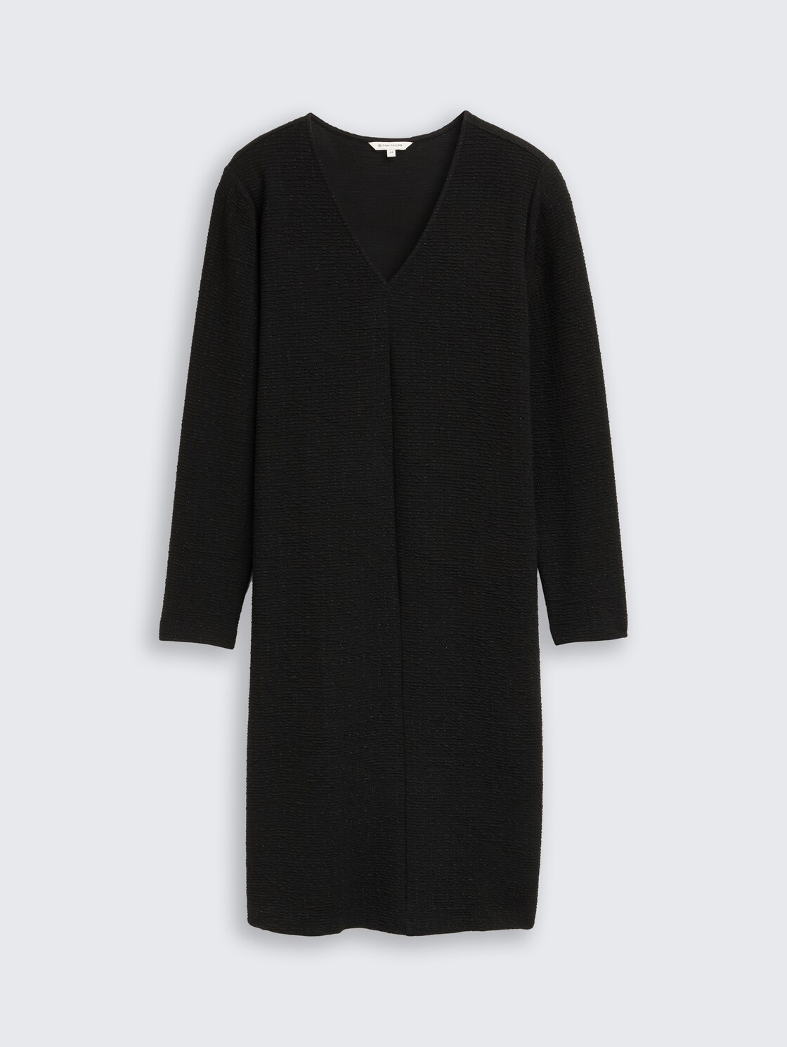 Plus Size - Kleid mit Glitzer-Effekt - deep black - Vorder-Produkt-Ansicht