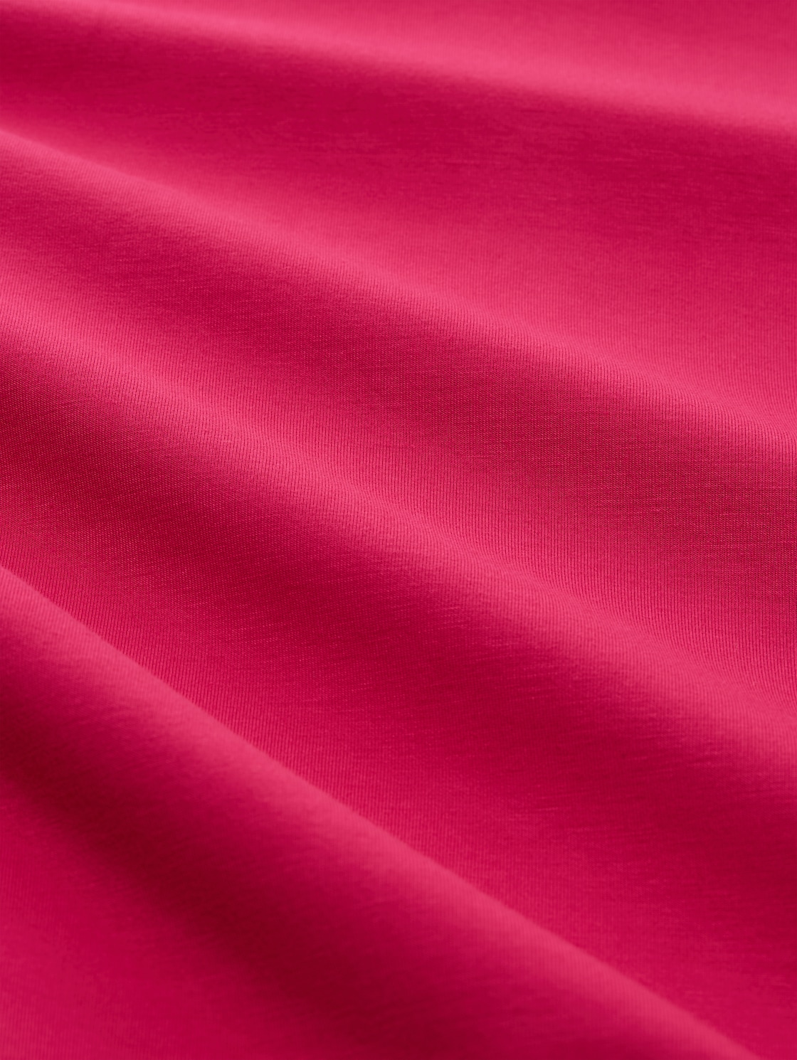 Plus Size - Scuba Sweatshirt mit Strasssteinen - dark pink - Material-Ansicht