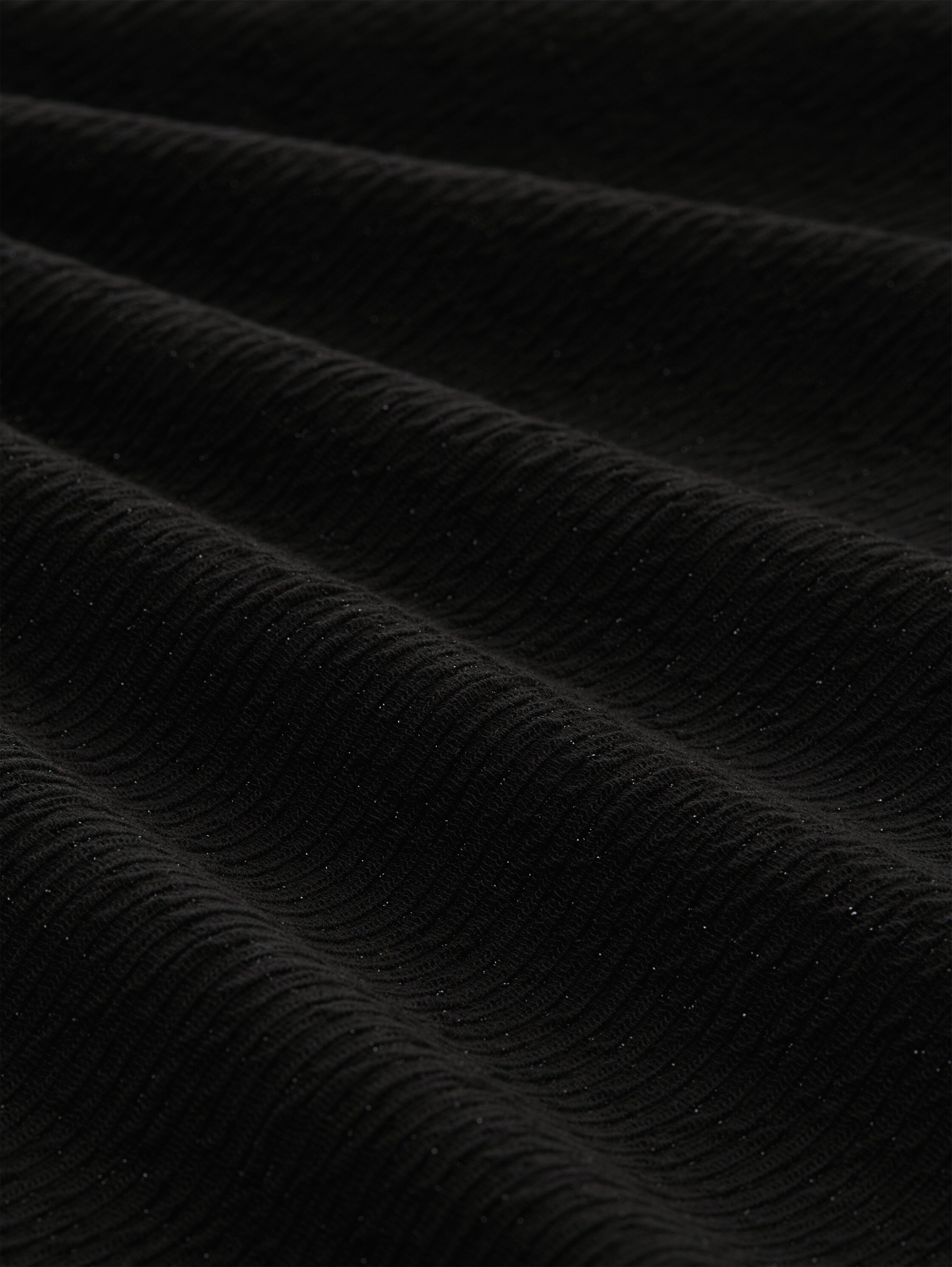 Plus Size - Sweatshirt mit Glitzer-Effekt - deep_black_1 - 