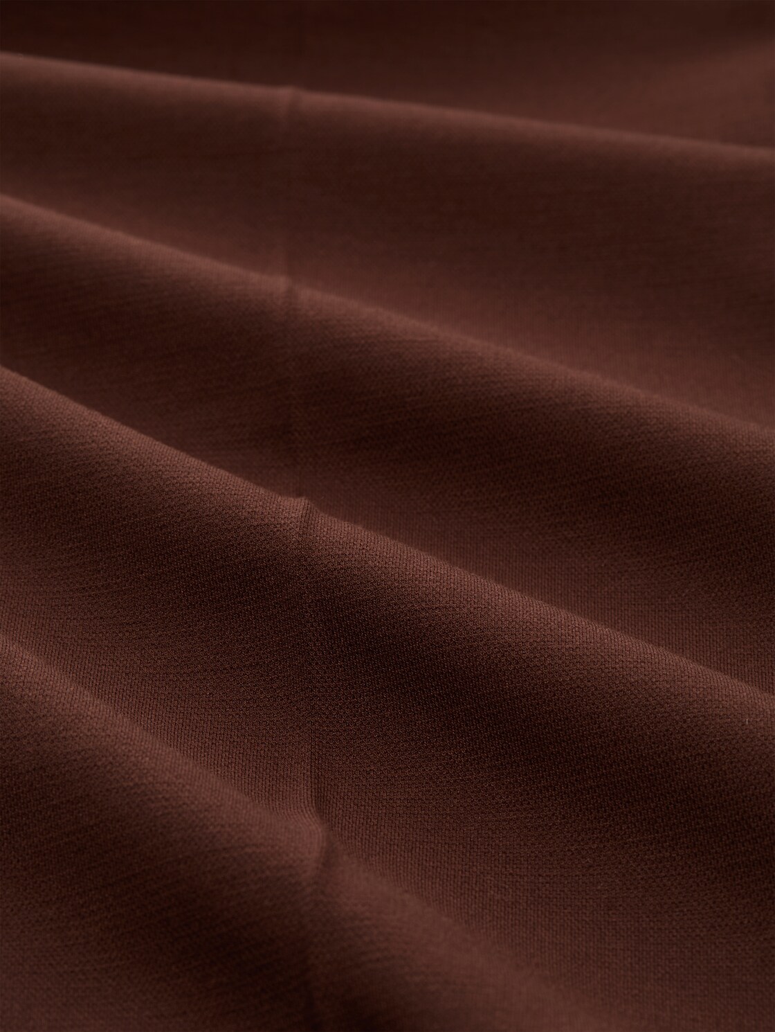 Plus Size - Straight Hose - dark pecan brown - Material-Ansicht