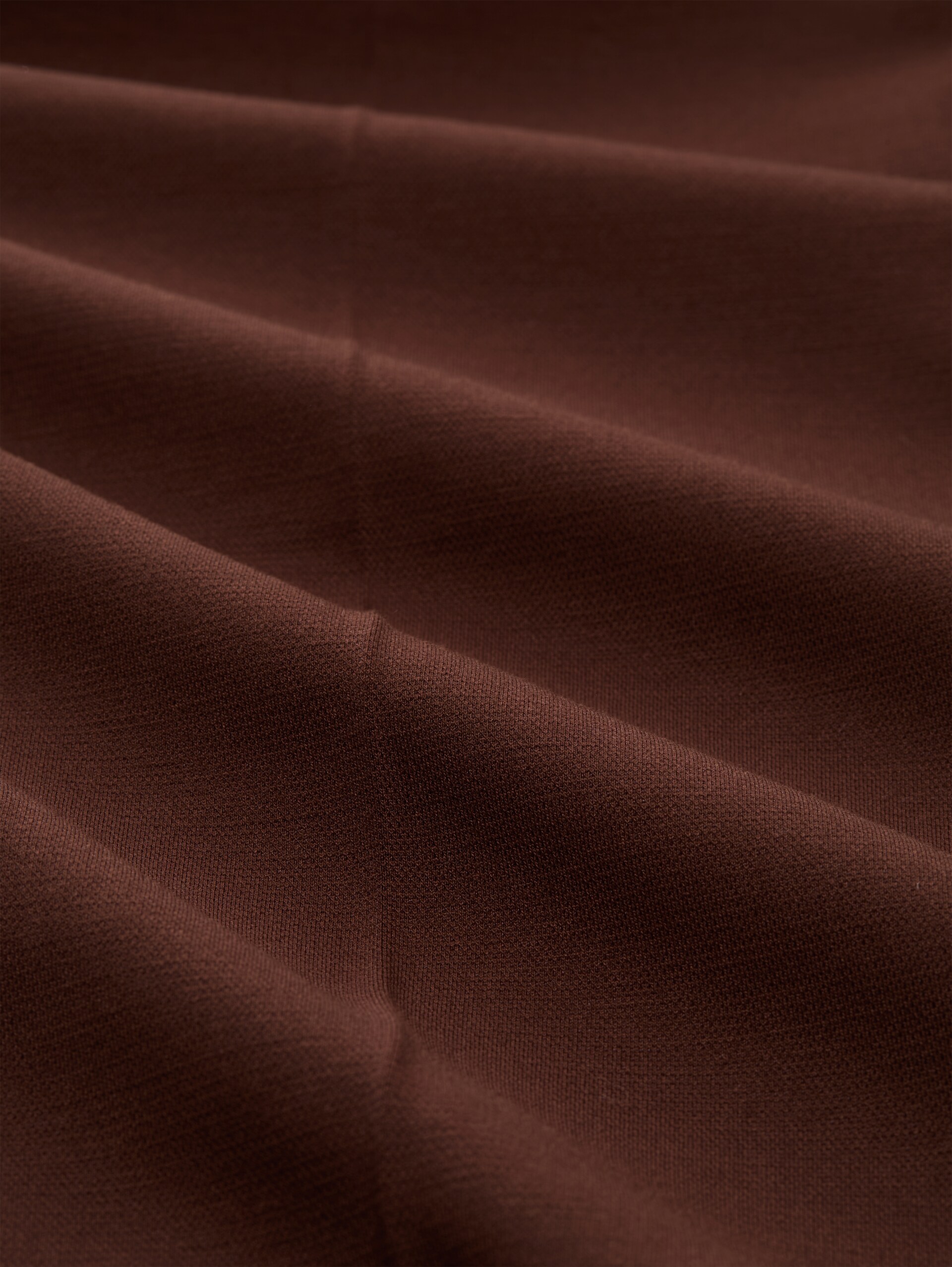 Plus Size - Straight Hose - dark pecan brown - Material-Ansicht