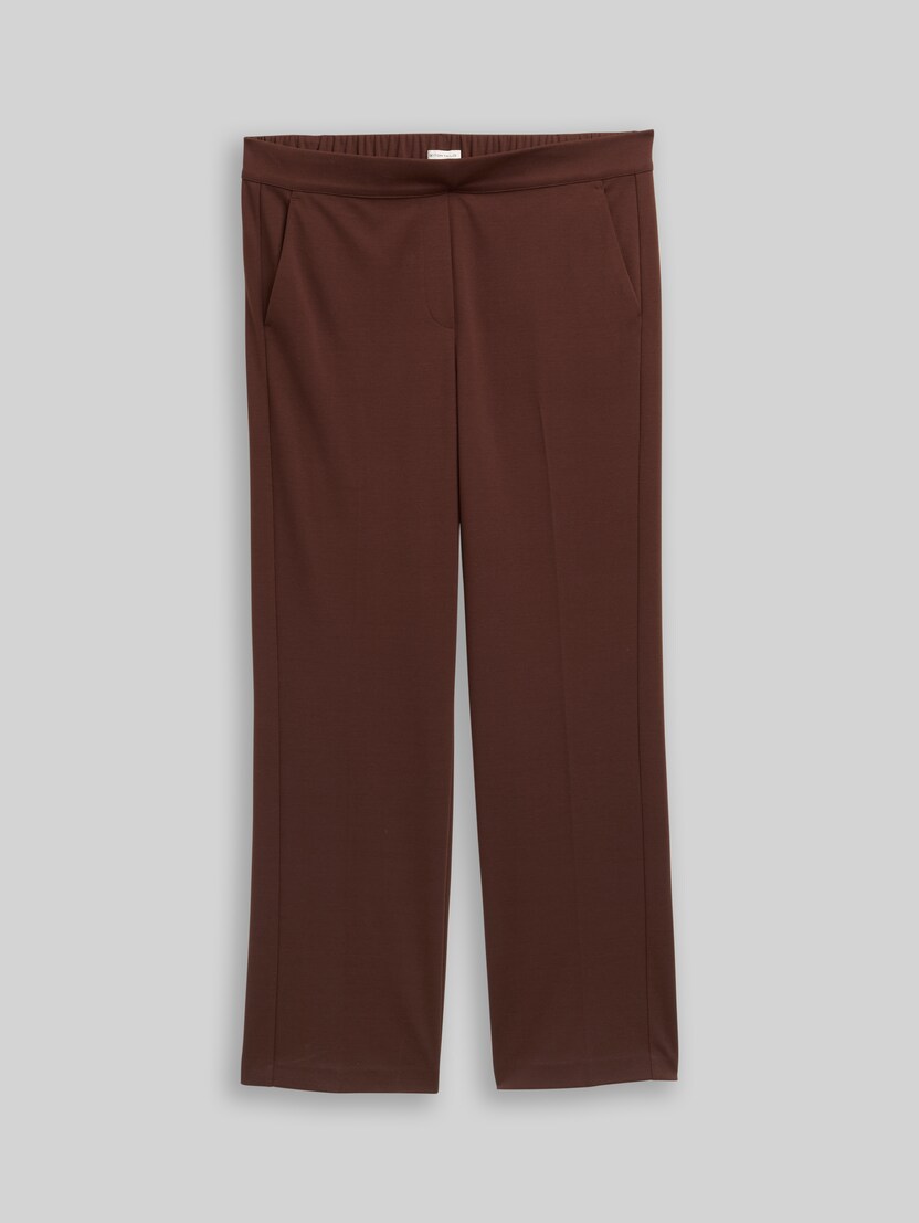 Plus Size - Straight Hose von Women Plus Size, dark pecan brown