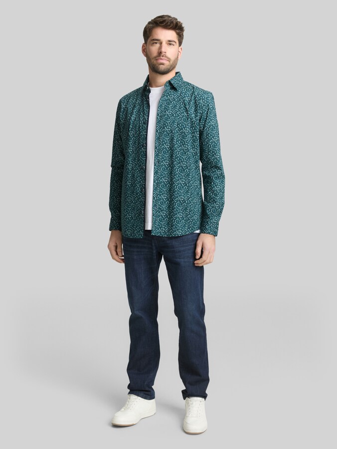 Camicia Uomo TOM TAILOR Denim - Maniche Corte, Sportiva Casual, Taglie Forti Dalla XS Alla XXL