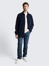 Overshirt mit Taschen - sky captain blue - Model-Vorderansicht