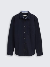 Regular Fit Hemd mit Waffelstruktur - sky captain blue - Vorder-Produkt-Ansicht