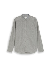 Ausgewählt, Regular Fit Hemd mit Leinenanteil von Tom Tailor, grün