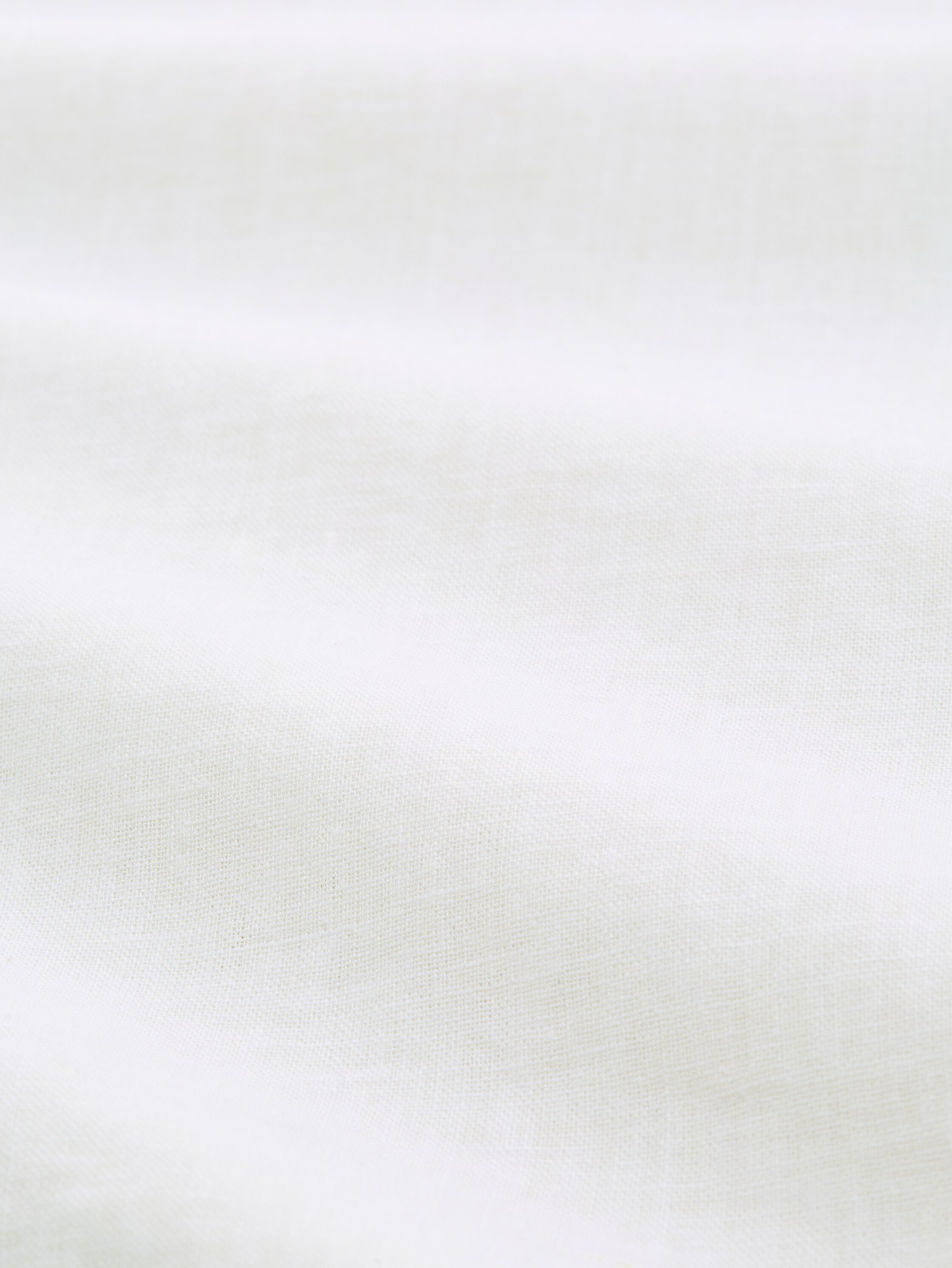 Regular Fit Hemd mit Leinenanteil - white - 