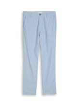 Ausgewählt, TTREGULAR Chino Hose mit Leinenanteil von Tom Tailor, blau
