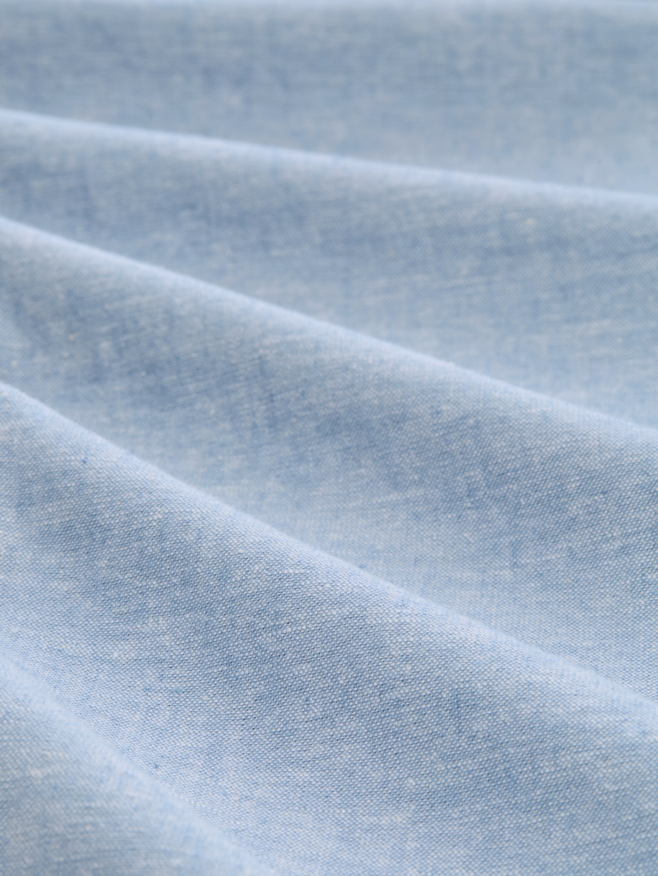 TTREGULAR chino trousers with linen blend - bleeched_blue_chambray - 