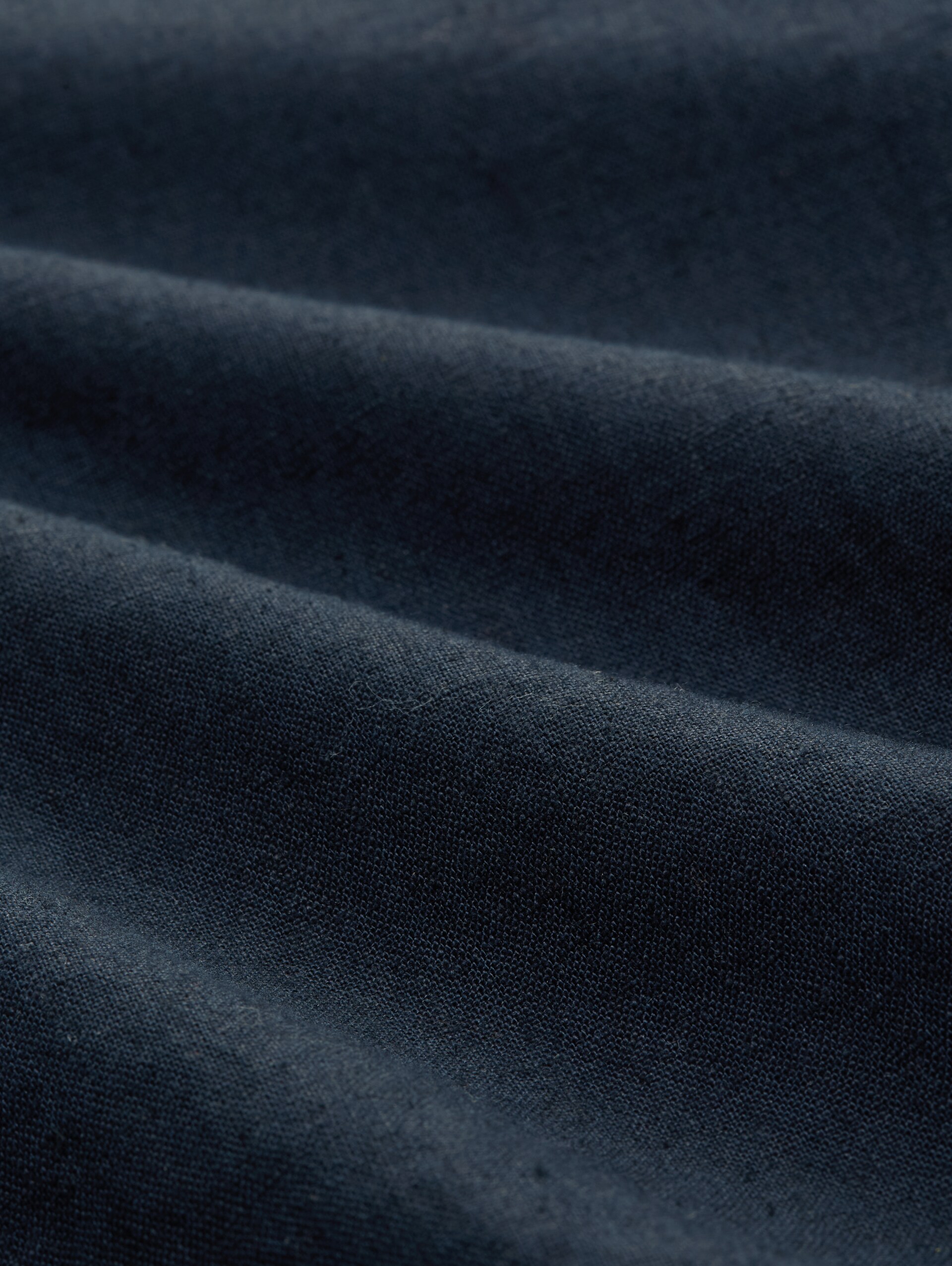 TTREGULAR Chino Shorts mit Leinenanteil - sky captain blue - Material-Ansicht