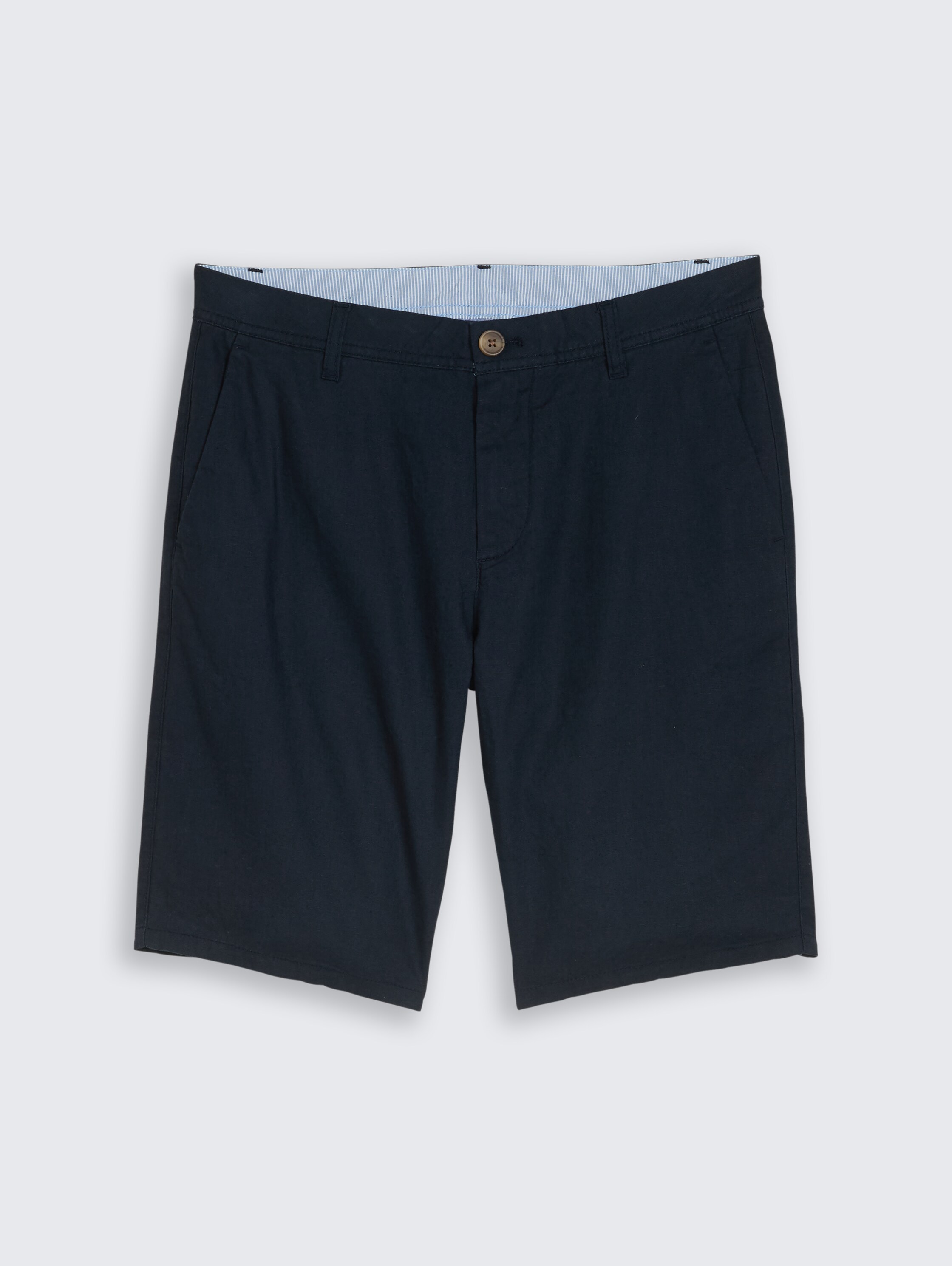 TTREGULAR chino short met linnen - sky_captain_blue_1 - 