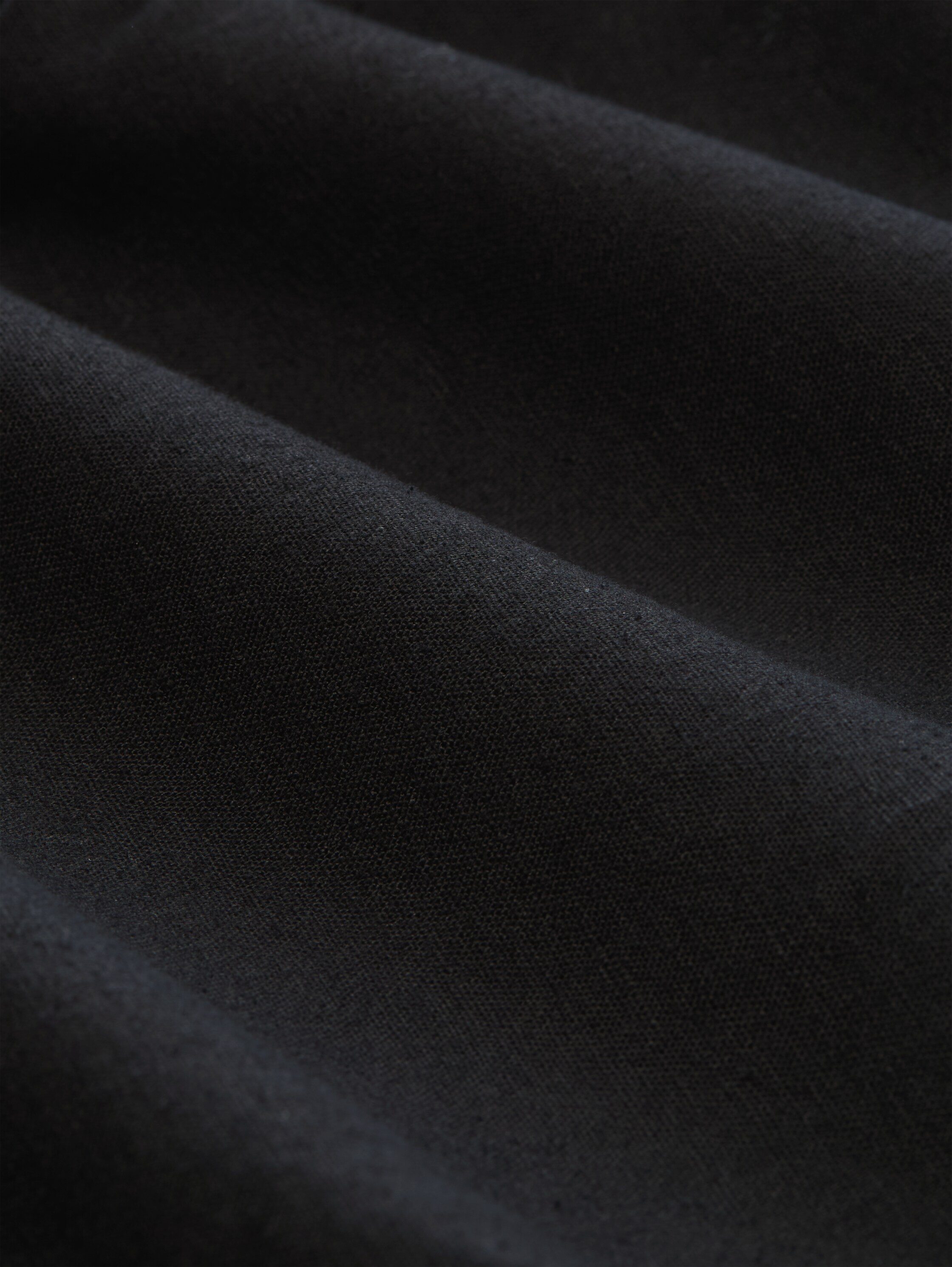 TTREGULAR Shorts mit Leinenanteil - black - 