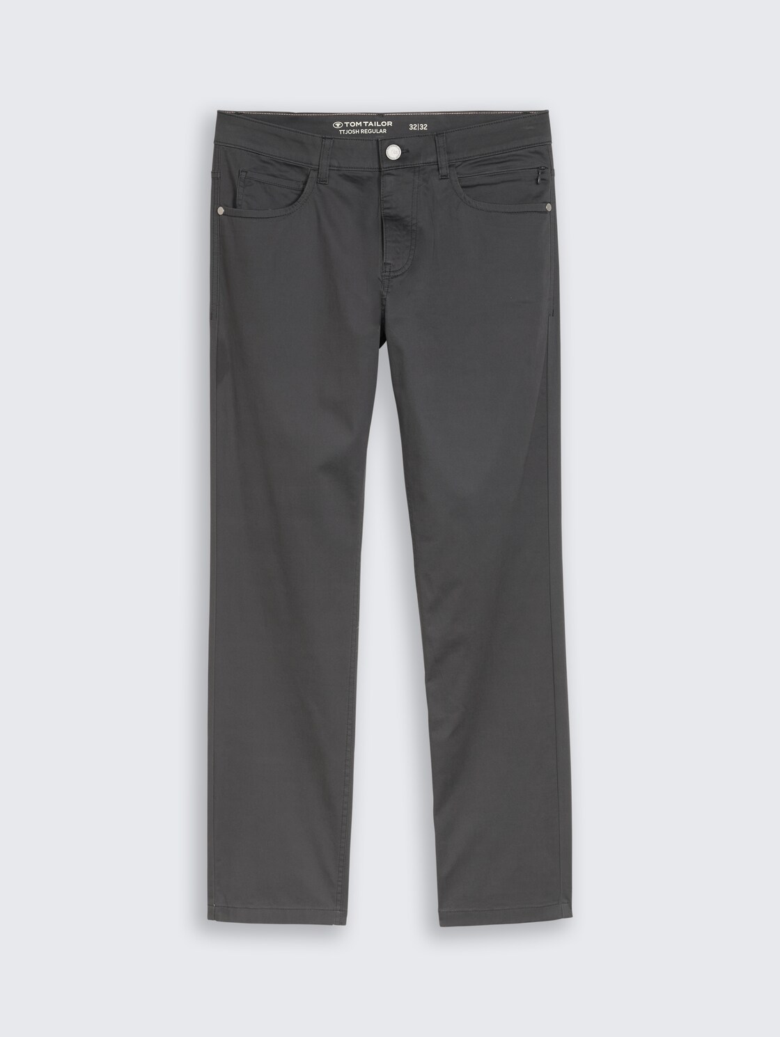 TTJOSH REGULAR SLIM Hose - Tarmac Grey - Vorder-Produkt-Ansicht