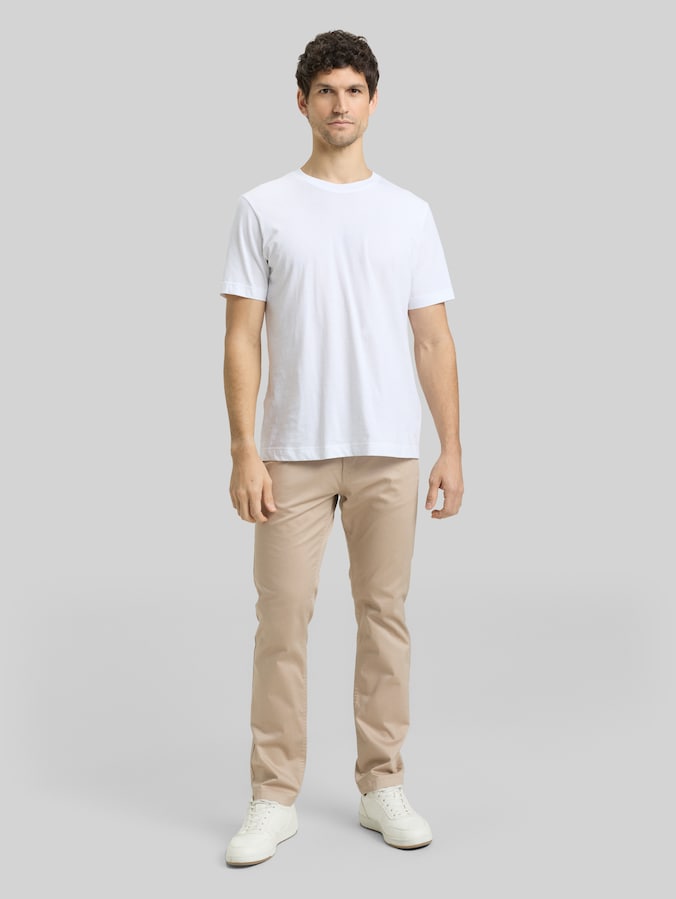 TTJOSH REGULAR SLIM broek door Men, Cashew Beige