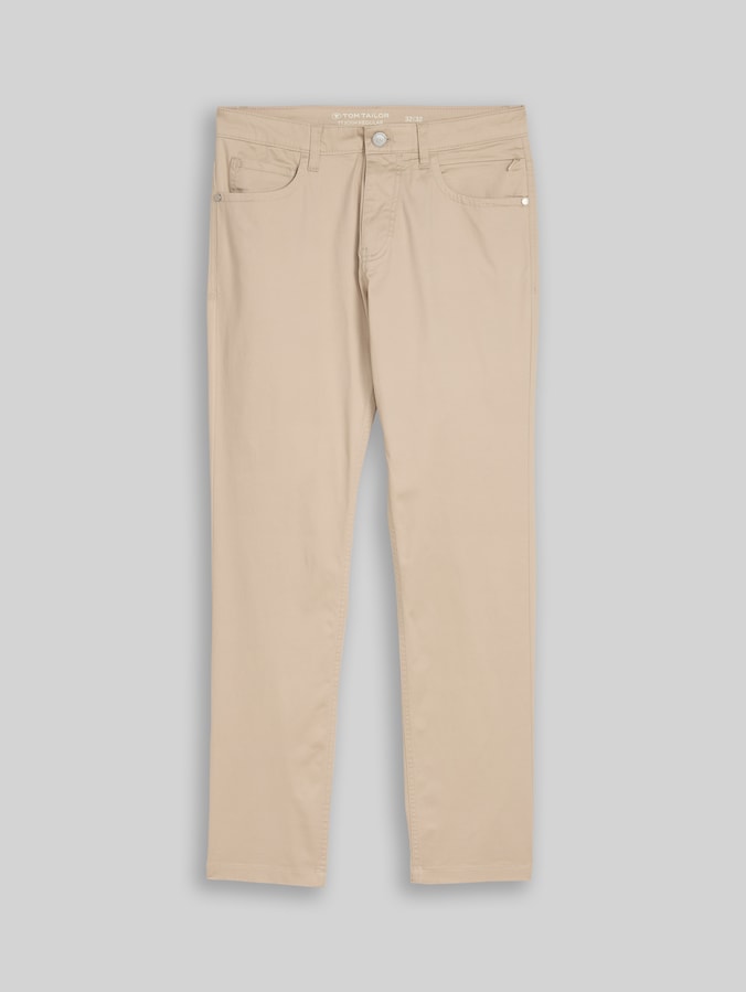 TTJOSH REGULAR SLIM Hose von Men, Cashew Beige