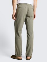 Pantalon chino TTREGULAR - Greyish Shadow Olive - Découpe Vue arrière du modèle