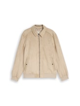 Ausgewählt, Jacke in Wildleder-Optik von Tom Tailor, braun