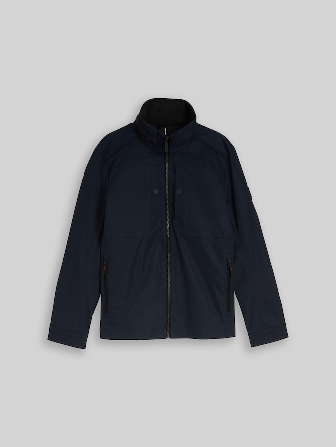 Transitional jacket made from water-repellent material by Men, sky captain blue
