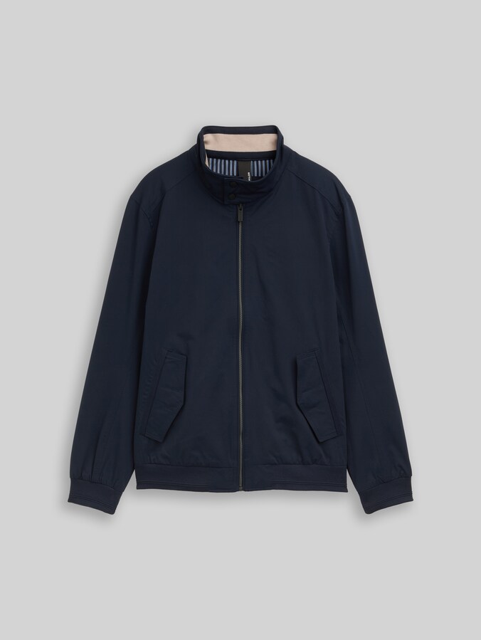 Harrington-jas van waterafstotend materiaal door Men, sky captain blue