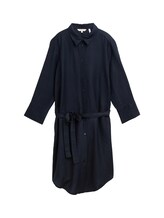 Selected, Lightweight hybrid jacket with stand-up collar by Tom Tailor, blue