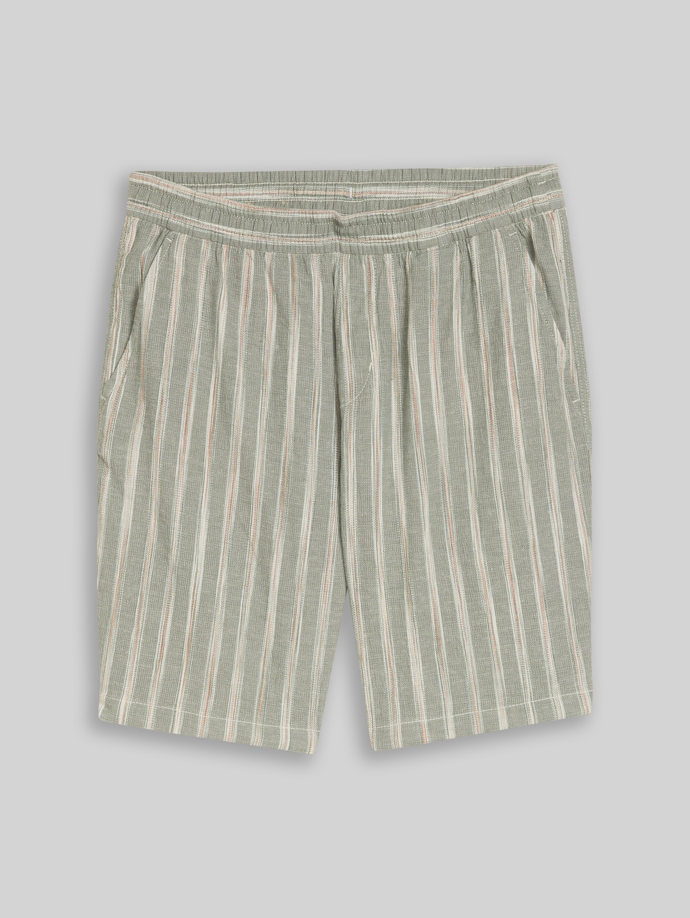 Loose Fit къси панталони от смесен лен Relaxed - Image 2