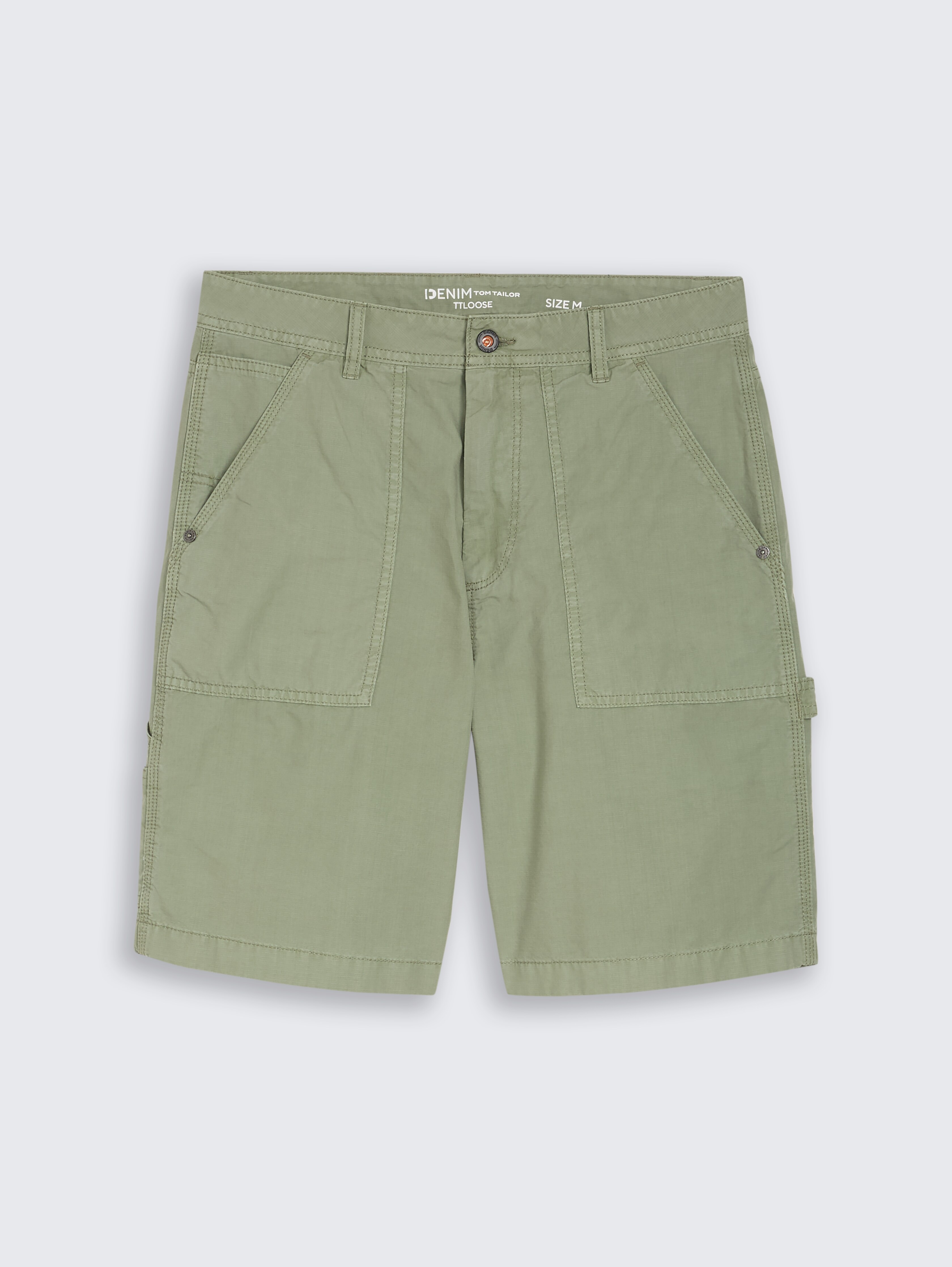 TTLOOSE Carpenter-Shorts von Denim Male, Sea Spray