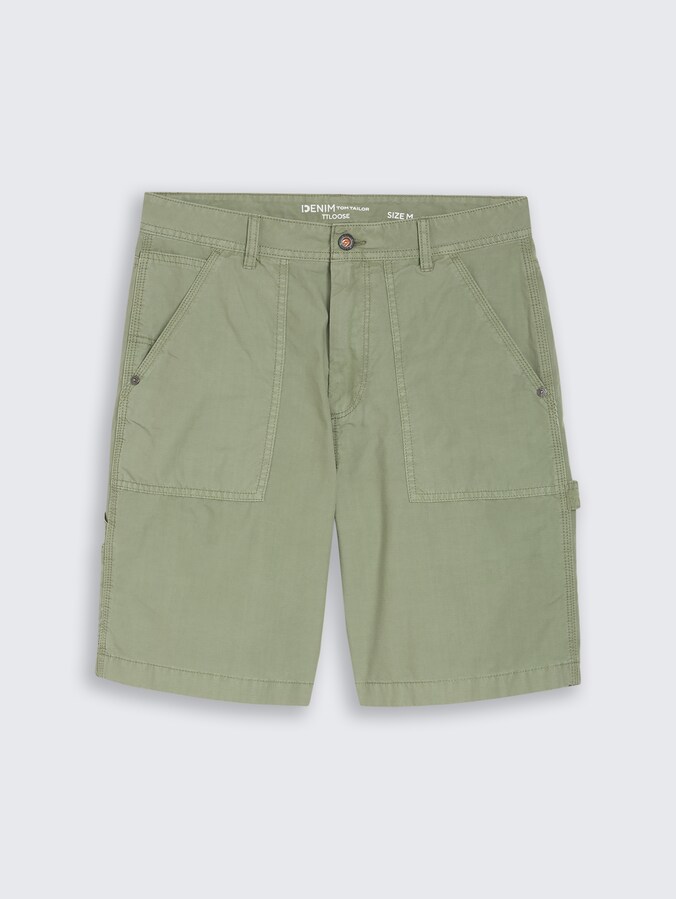 TTLOOSE Carpenter-Shorts von Denim Male, Sea Spray