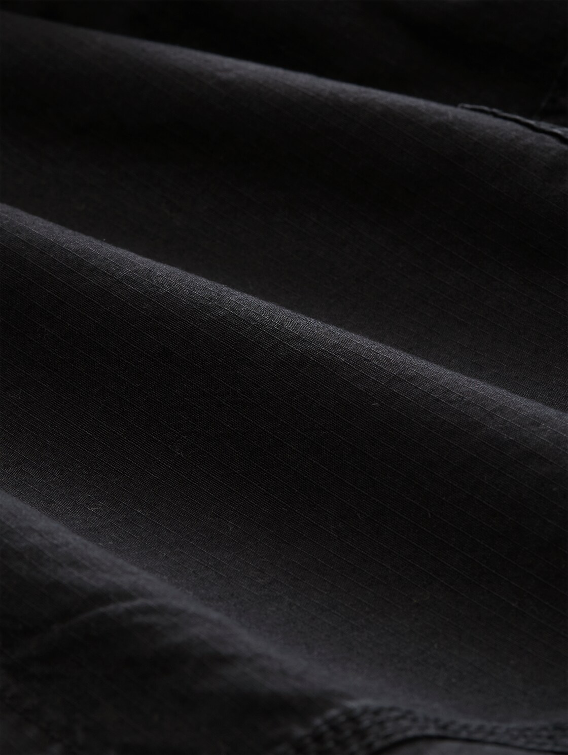 TTLOOSE Carpenter-Shorts - Black - Material-Ansicht