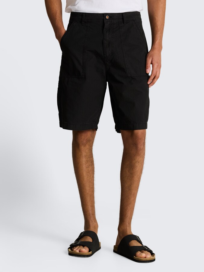 TTLOOSE Carpenter shorts by Denim Male, Black