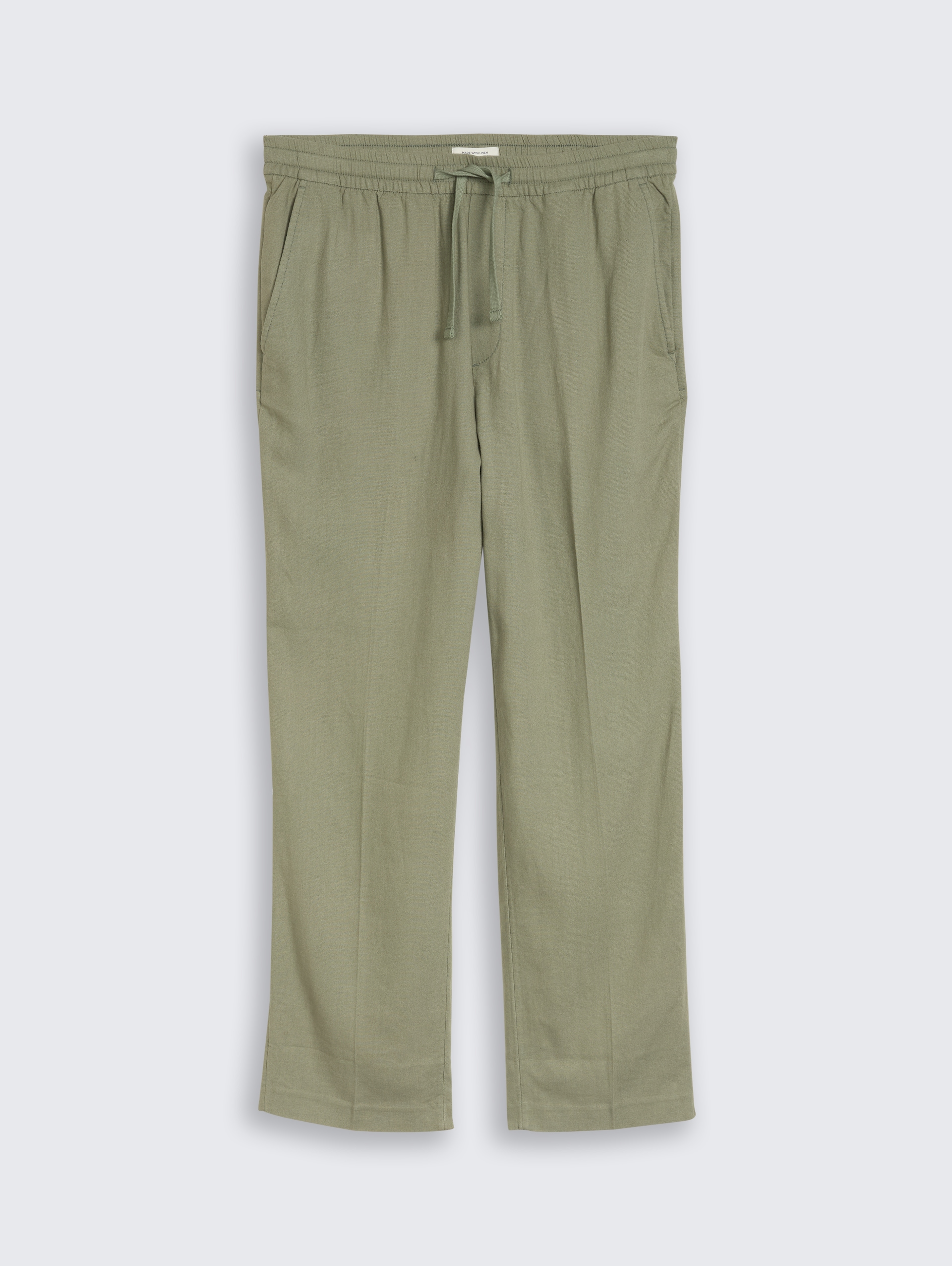 TTLOOSE Hose mit Leinenanteil - Sea Spray - Vorder-Produkt-Ansicht