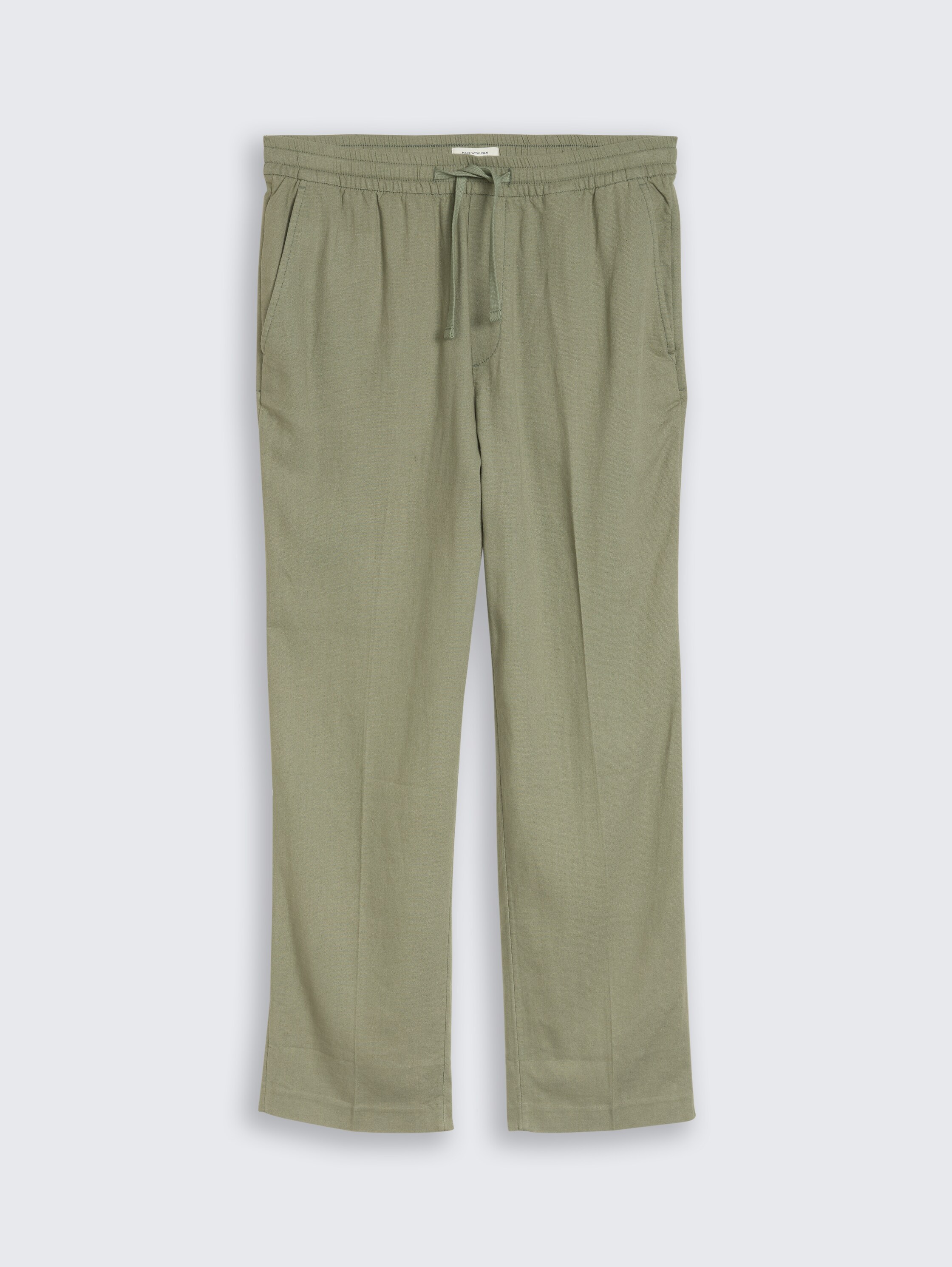 TTLOOSE trousers with linen blend - sea_spray - 